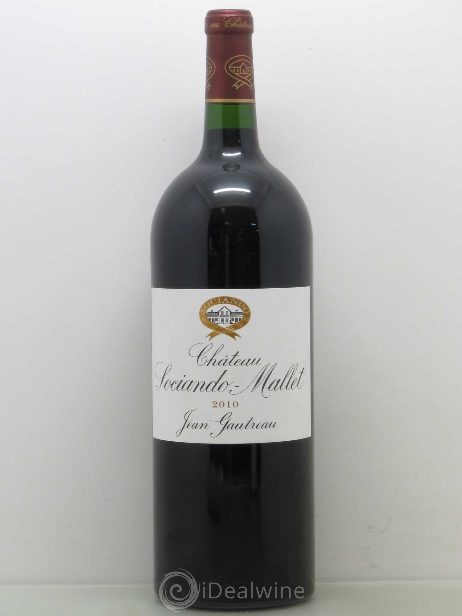 Château Sociando Mallet 2010 - Lot de 1 magnum - 0