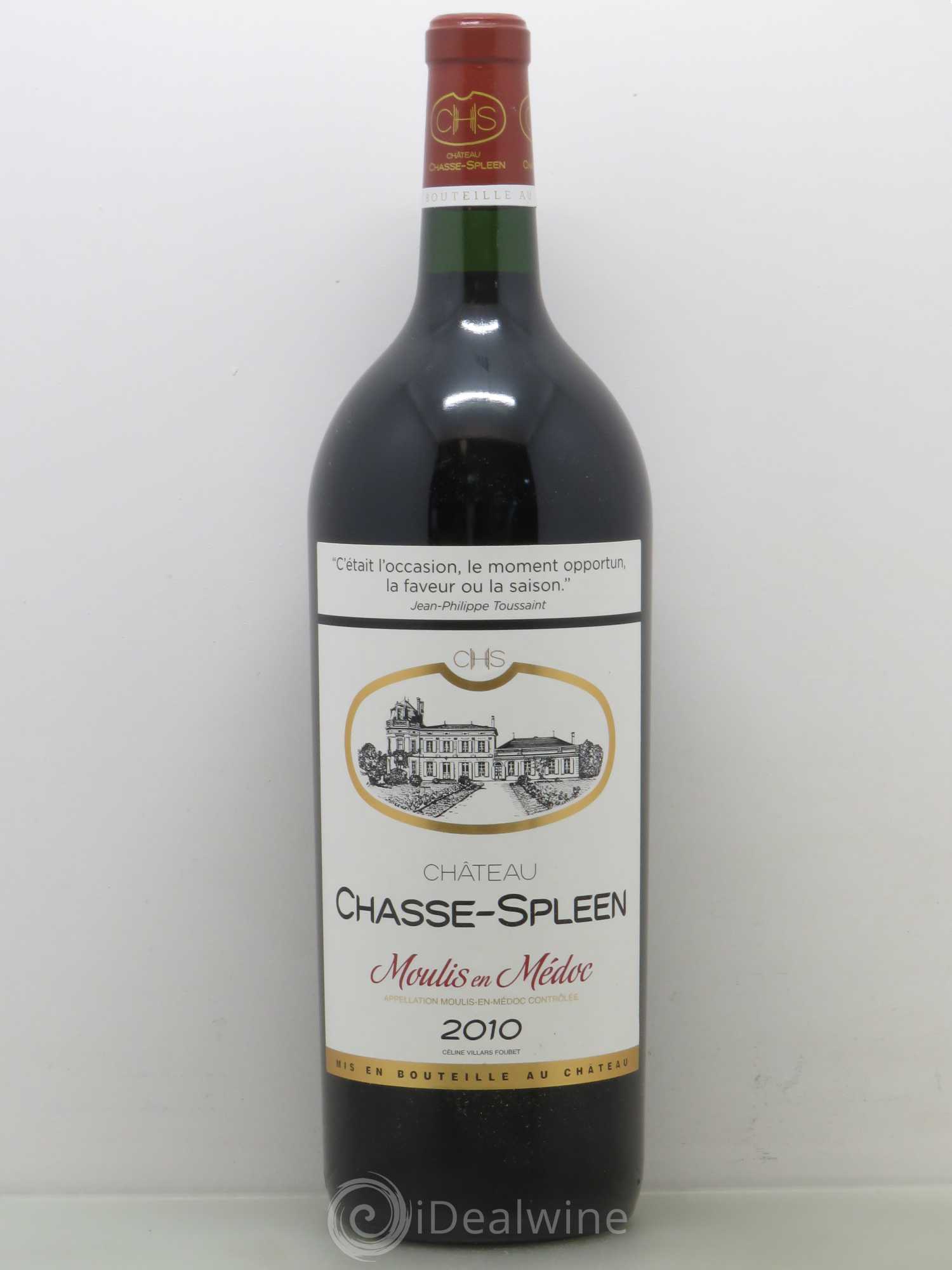 Château Chasse Spleen 2010 - Lot de 1 magnum - 0