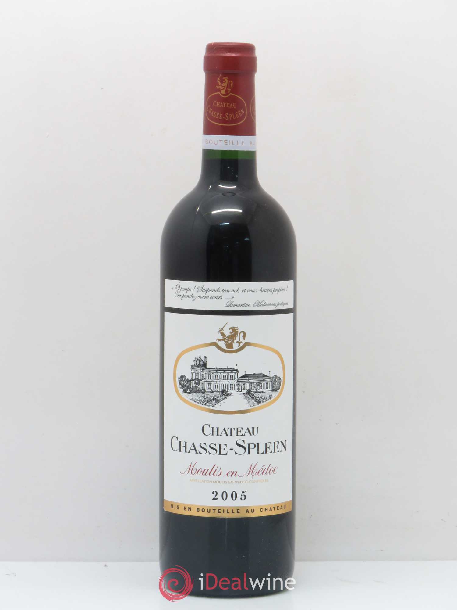 Château Chasse Spleen 2005 - Lot de 1 bouteille - 0