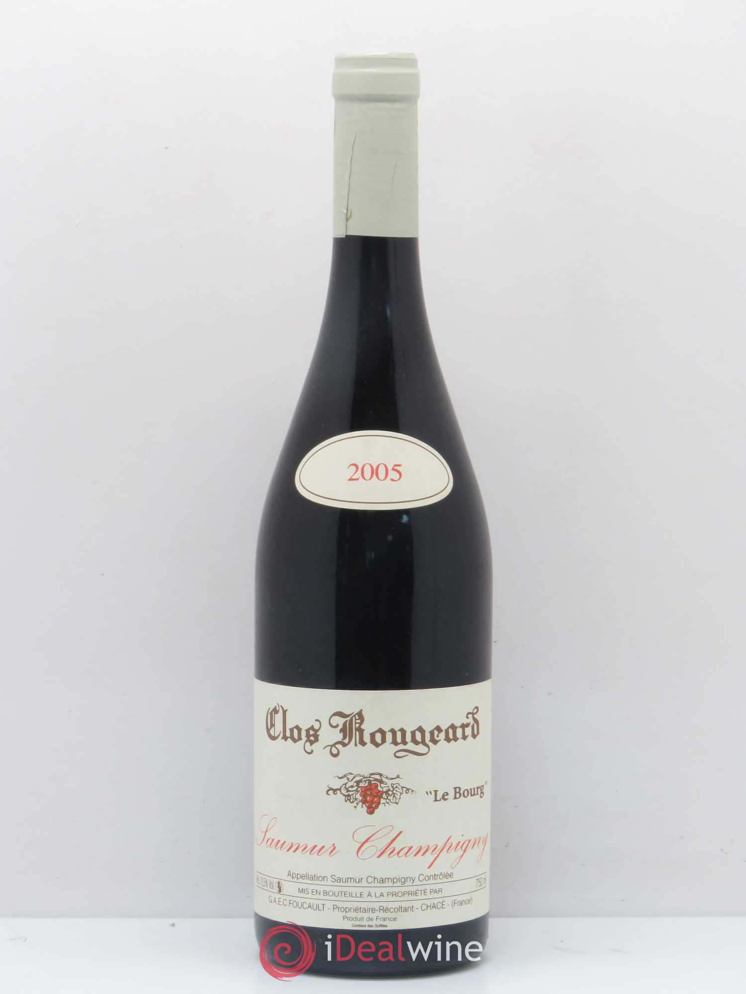 Saumur-Champigny Le Bourg Clos Rougeard 2005 - Lot de 1 bouteille - 0