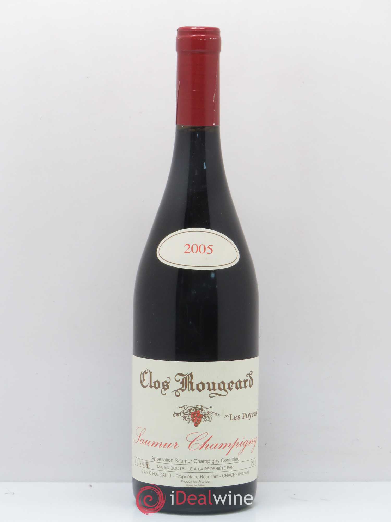 Saumur-Champigny Les Poyeux Clos Rougeard 2005 - Lot de 1 bouteille - 0
