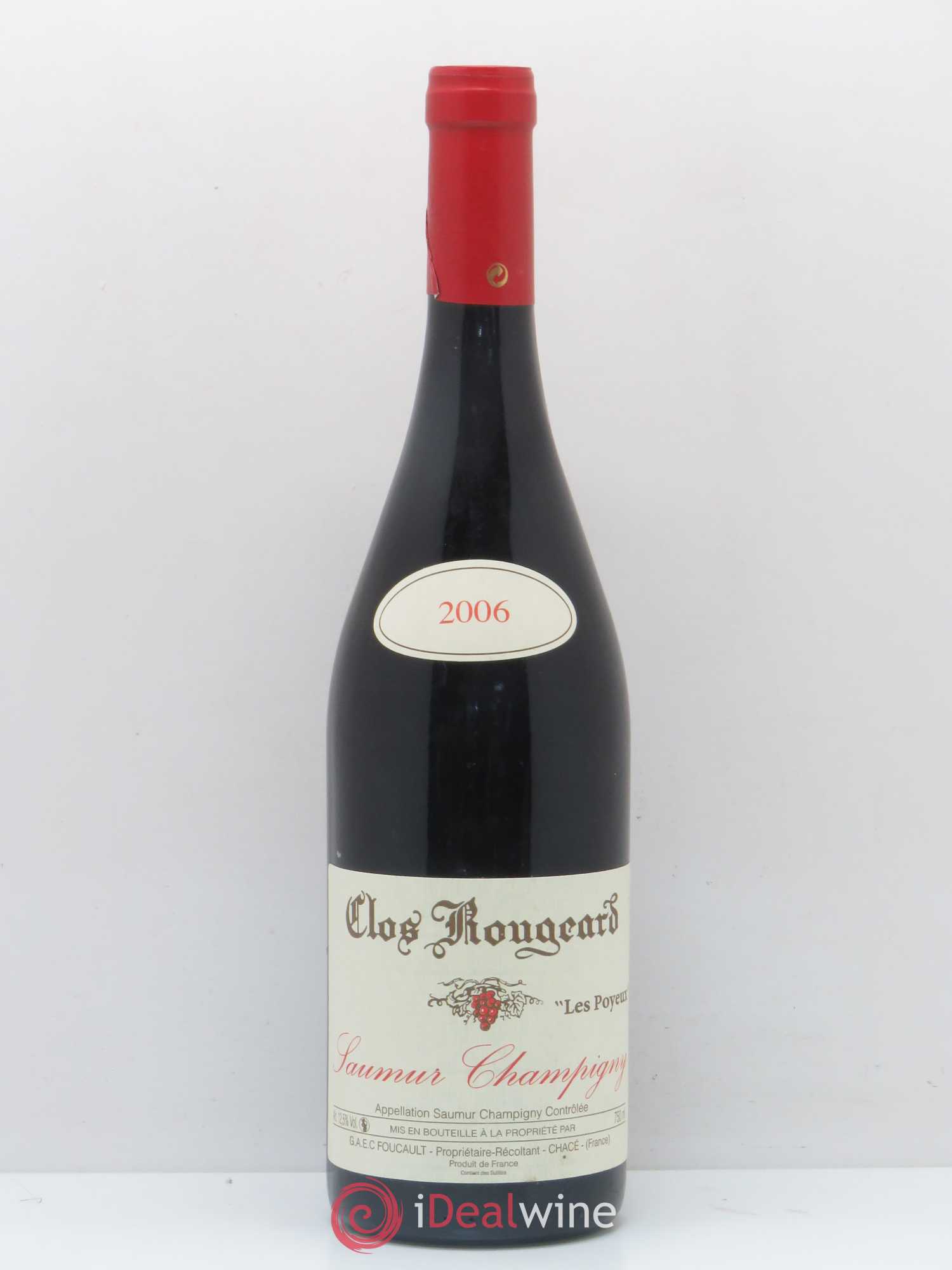 Saumur-Champigny Les Poyeux Clos Rougeard 2006 - Lot de 1 bouteille - 0