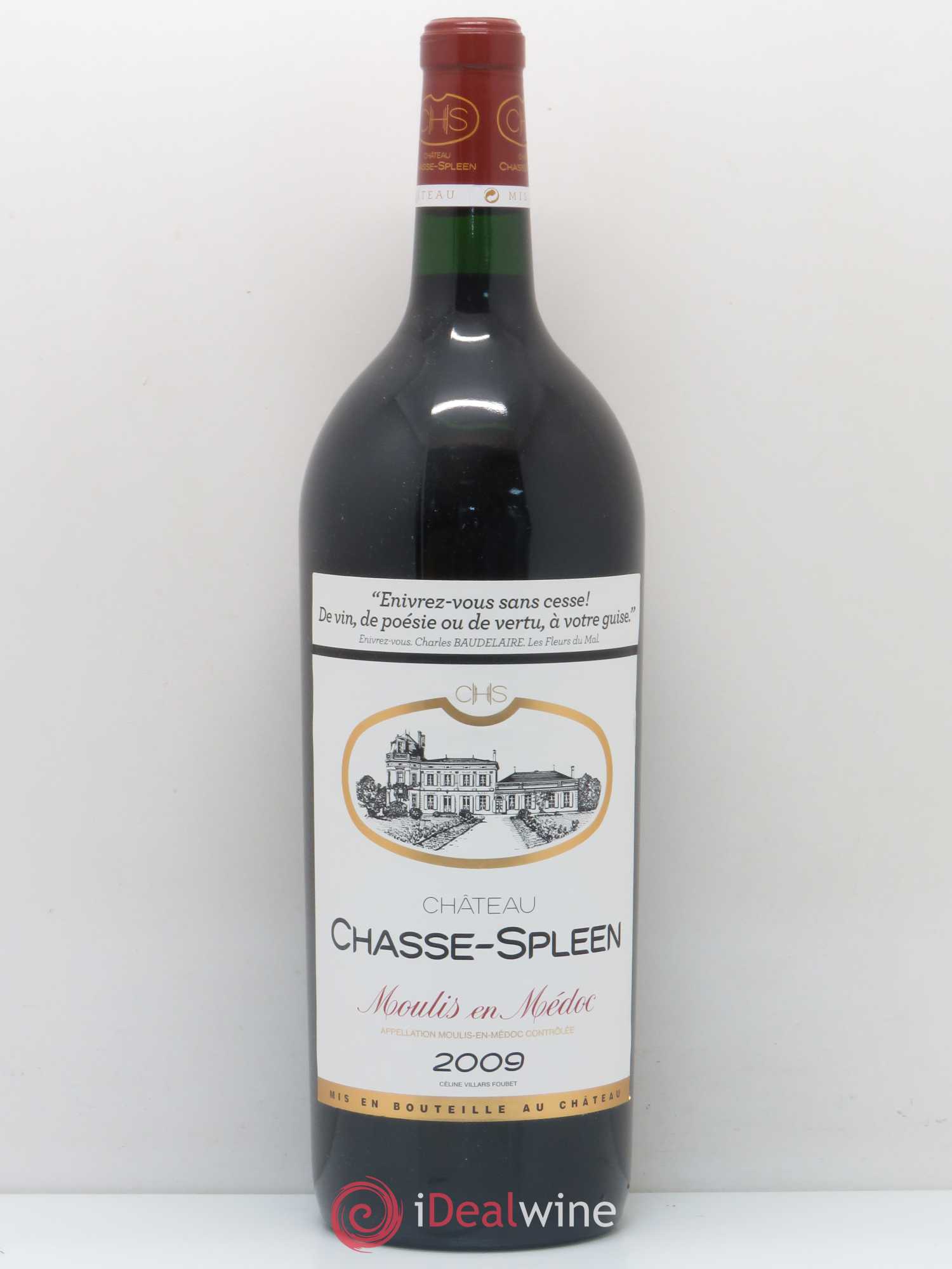 Château Chasse Spleen 2009 - Lot de 1 magnum - 0