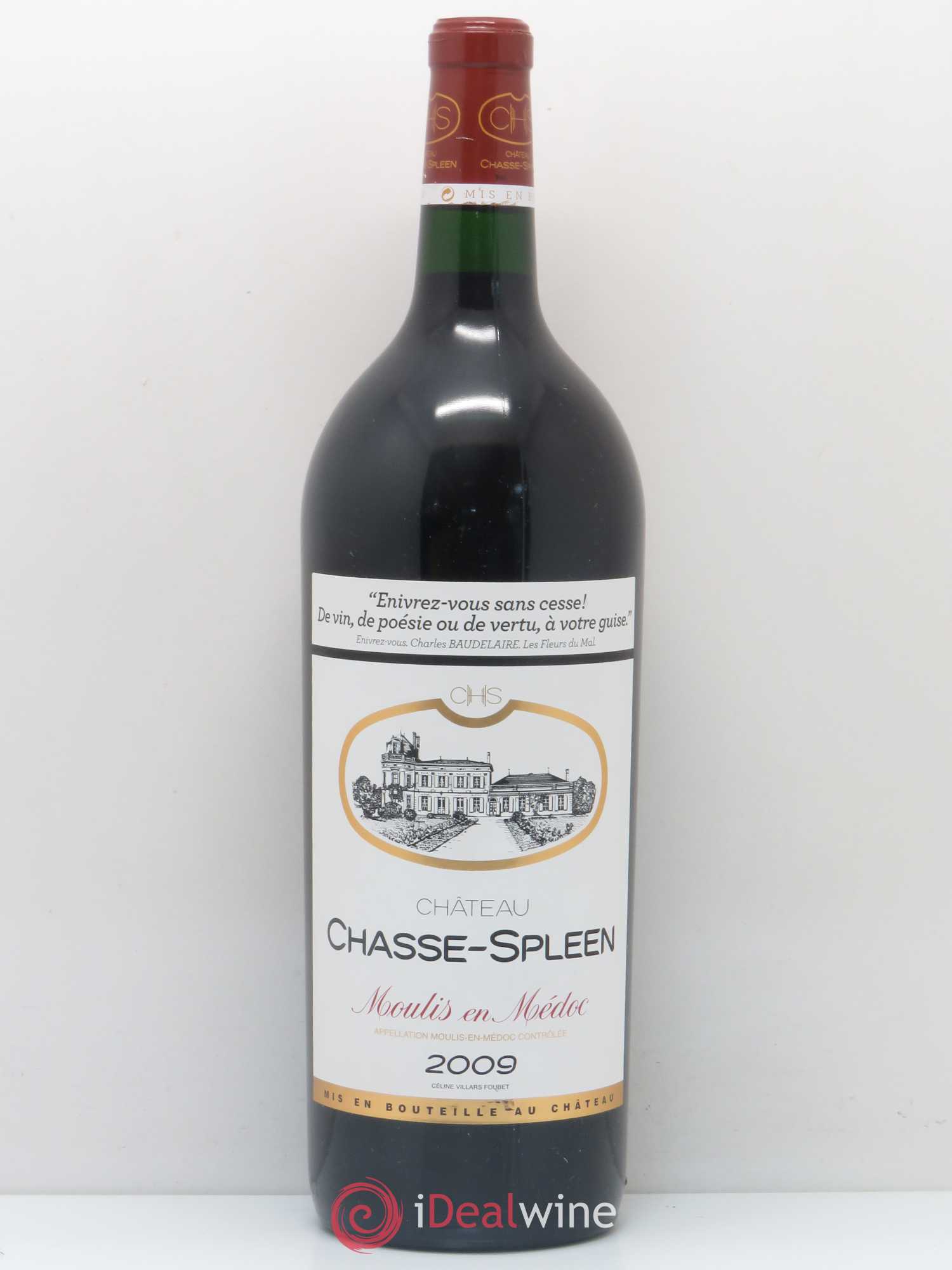 Château Chasse Spleen 2009 - Lot de 1 magnum - 0