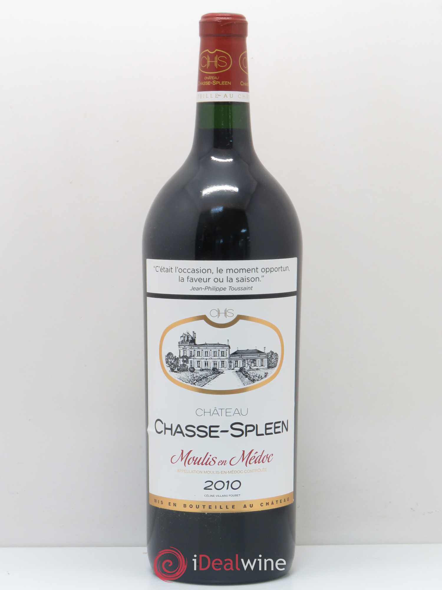 Château Chasse Spleen 2010 - Lot de 1 magnum - 0