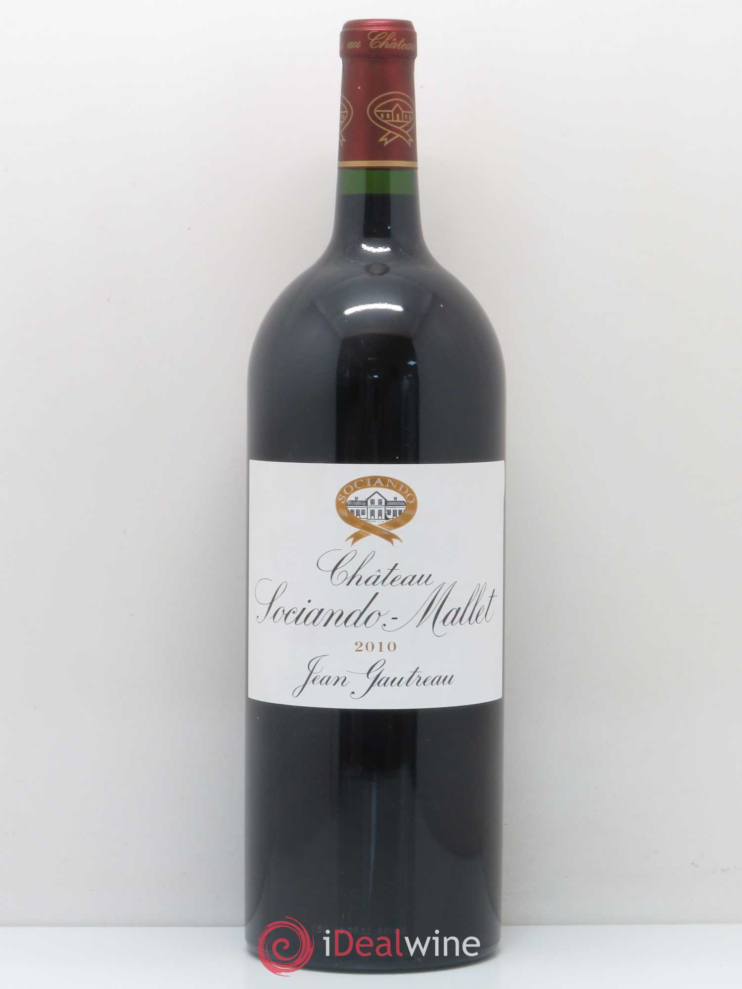 Château Sociando Mallet 2010 - Lot de 1 magnum - 0