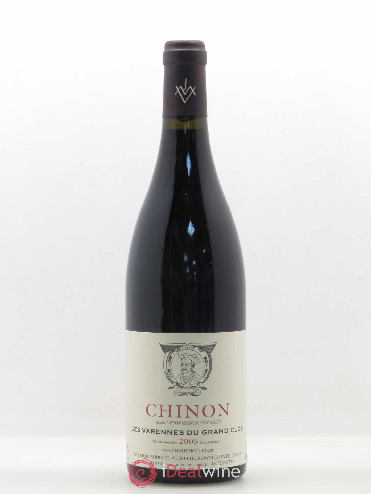 Chinon Les Varennes du Grand Clos Charles Joguet 2005 - Lot de 1 bouteille - 0