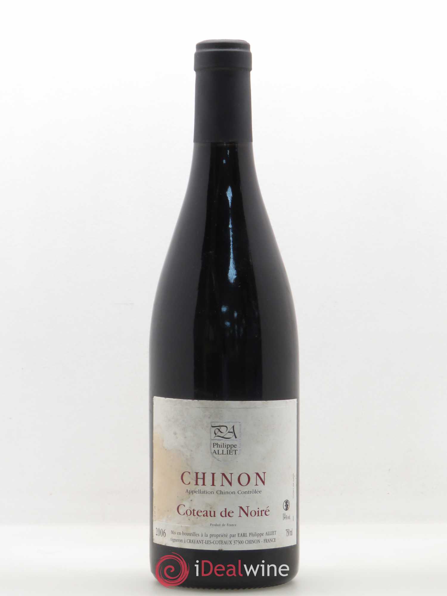 Chinon Coteau de Noiré Philippe Alliet 2006 - Lot de 1 bouteille - 0