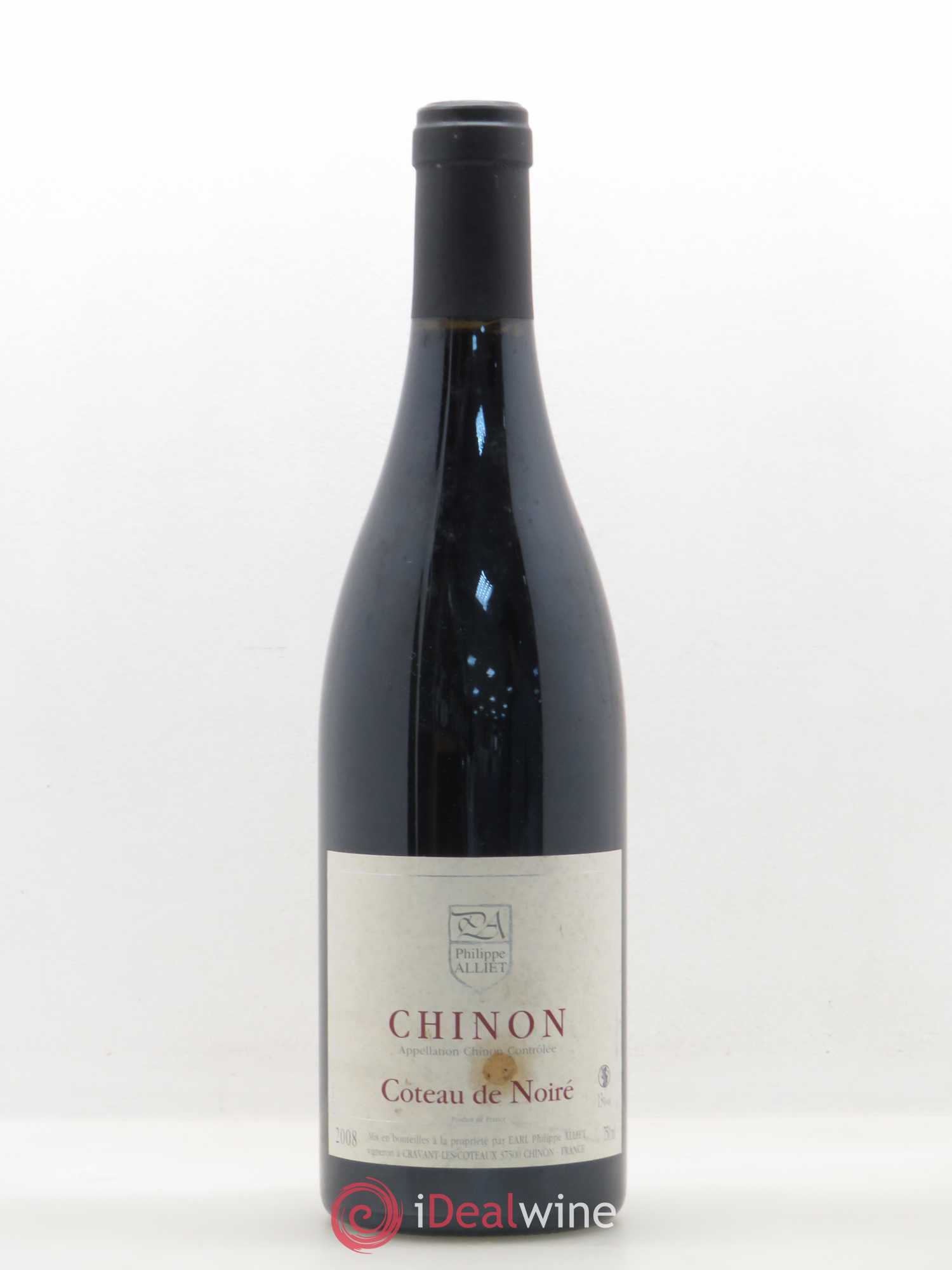 Chinon Coteau de Noiré Philippe Alliet 2008 - Lot de 1 bouteille - 0