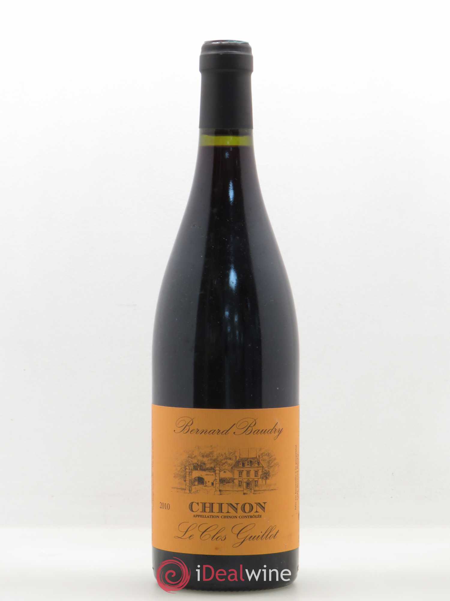 Chinon Le Clos Guillot Bernard Baudry 2010 - Lot de 1 bouteille - 0