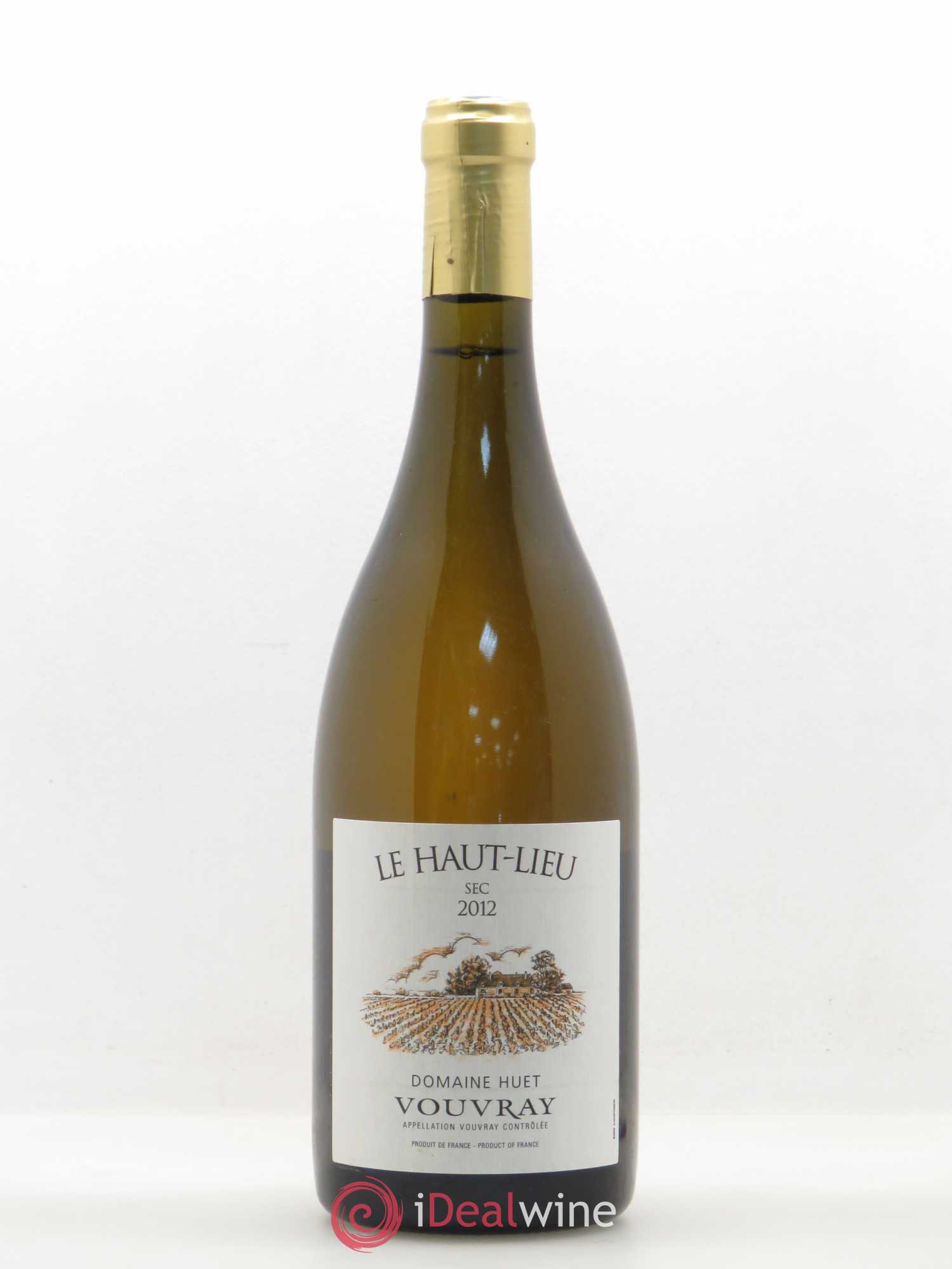 Vouvray Le Haut-Lieu Sec Domaine Huet 2012 - Lot de 1 bouteille - 0