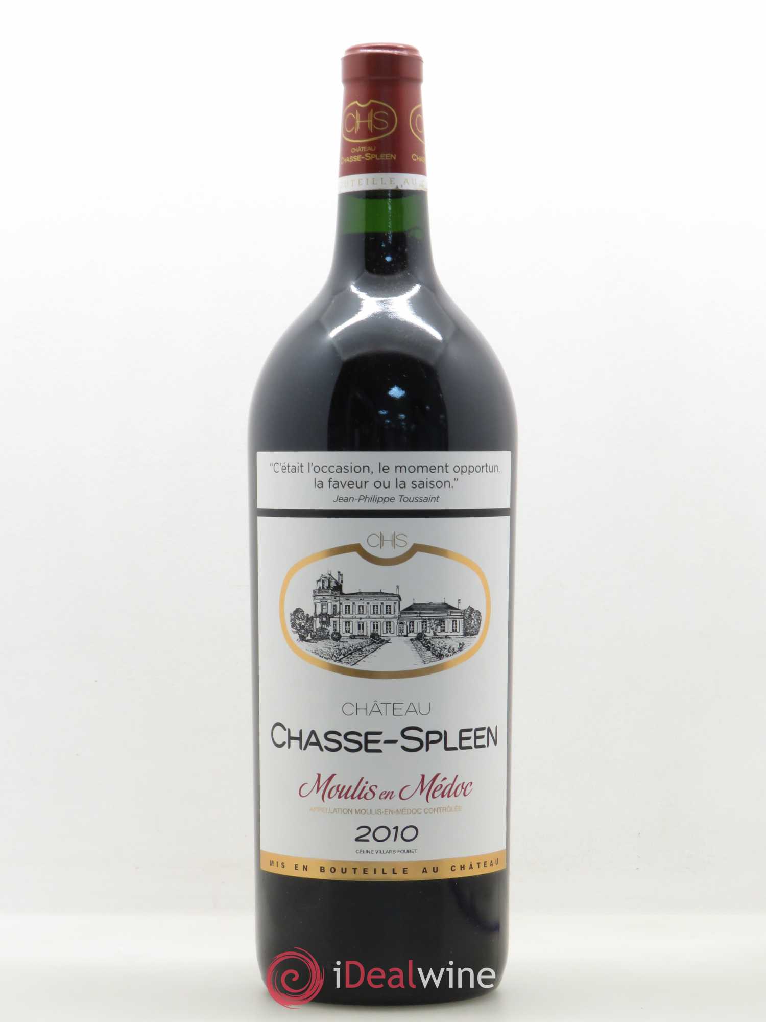 Château Chasse Spleen 2010 - Lot de 1 magnum - 0