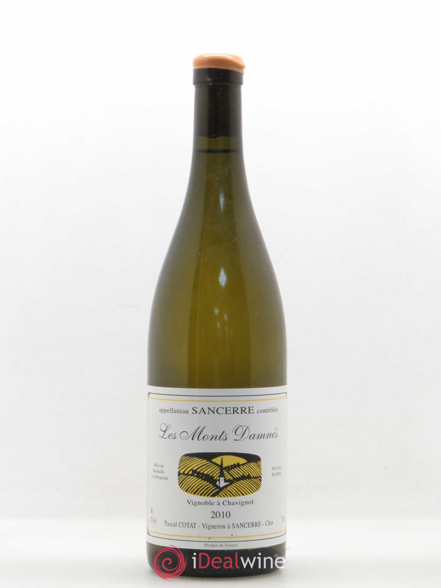Sancerre Les Monts Damnés Pascal Cotat 2010 - Lot de 1 bouteille - 0
