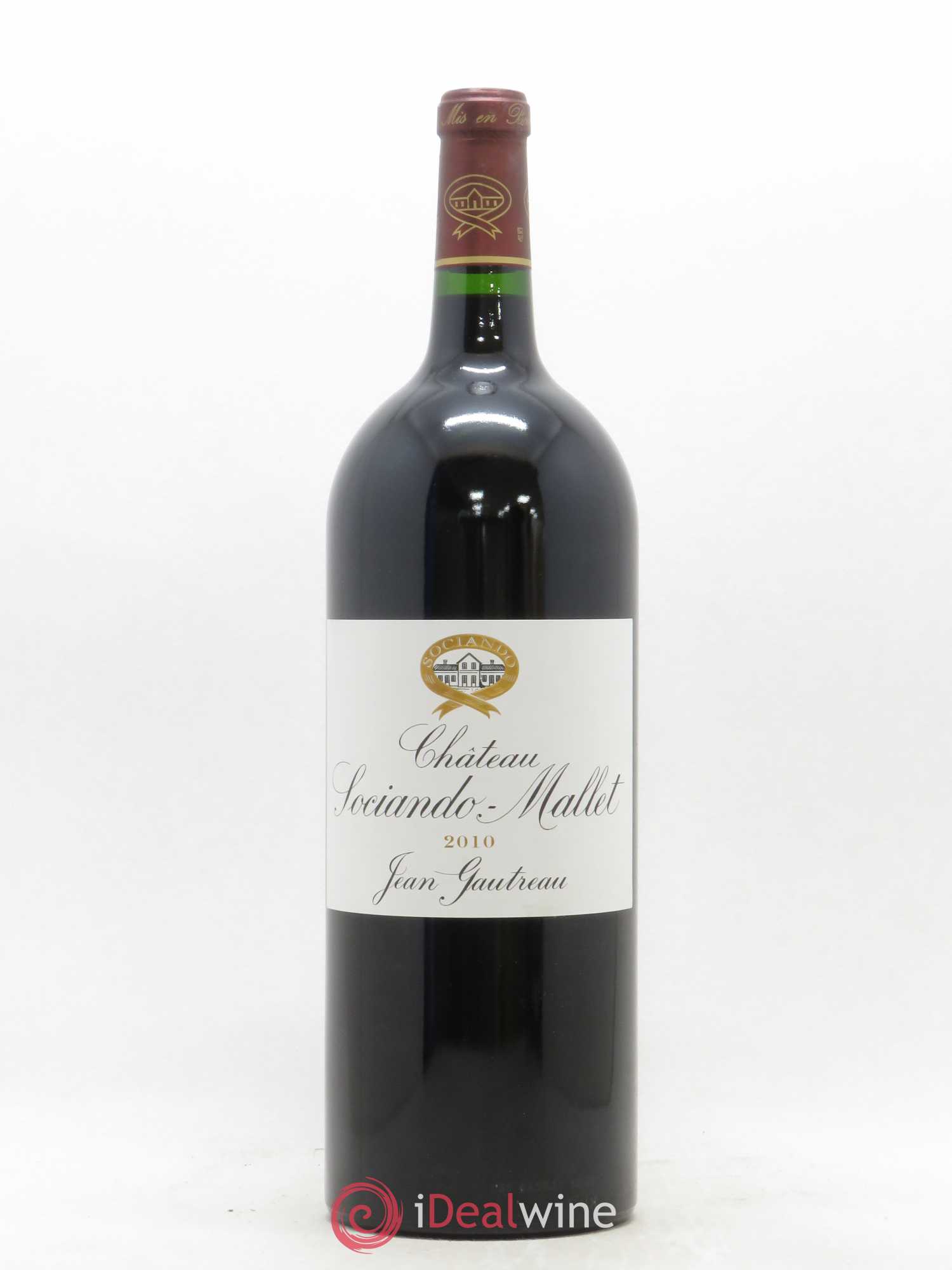 Château Sociando Mallet 2010 - Lot de 1 magnum - 0