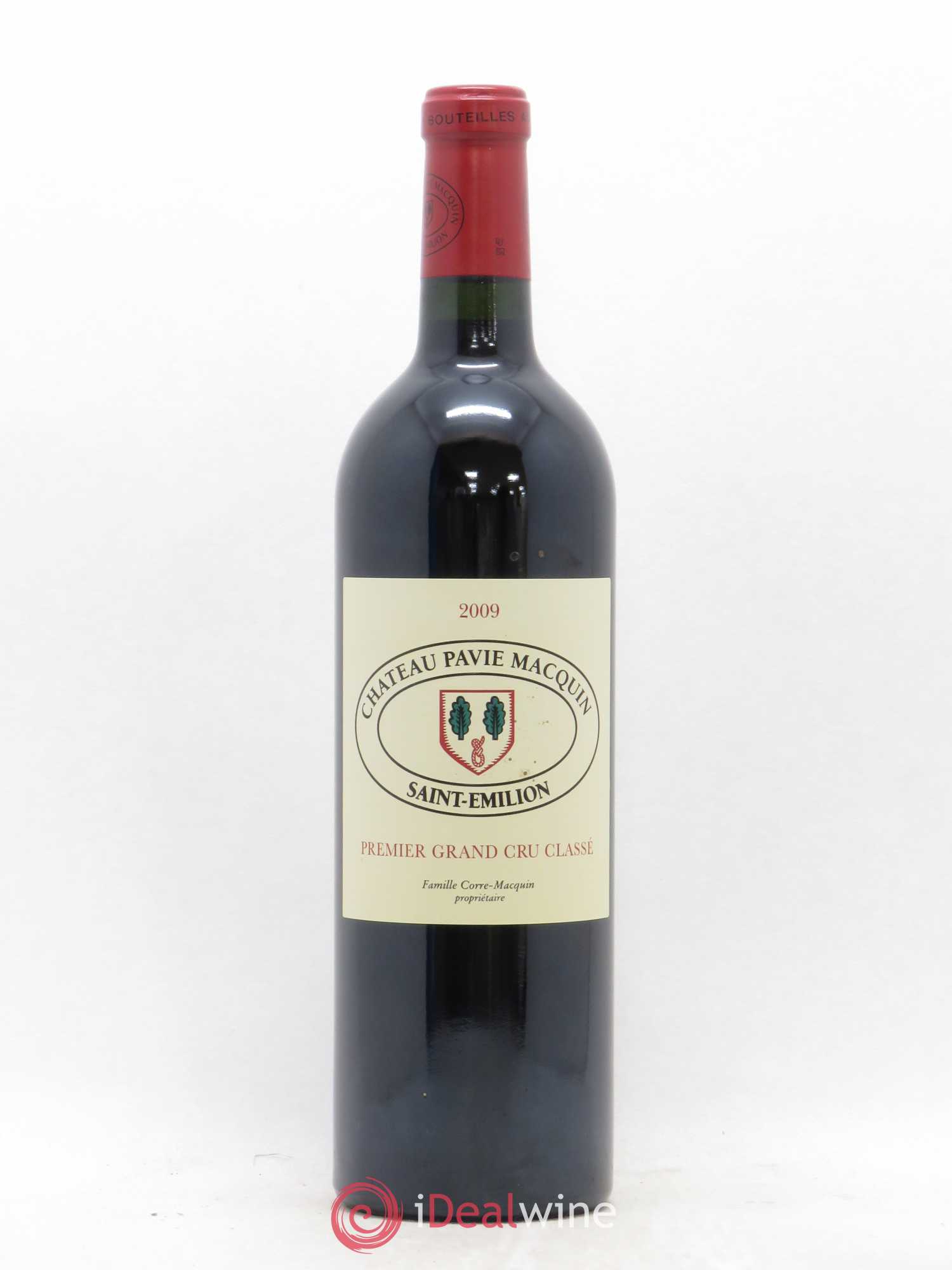 Château Pavie Macquin 1er Grand Cru Classé B 2009 - Lot de 1 bouteille - 0
