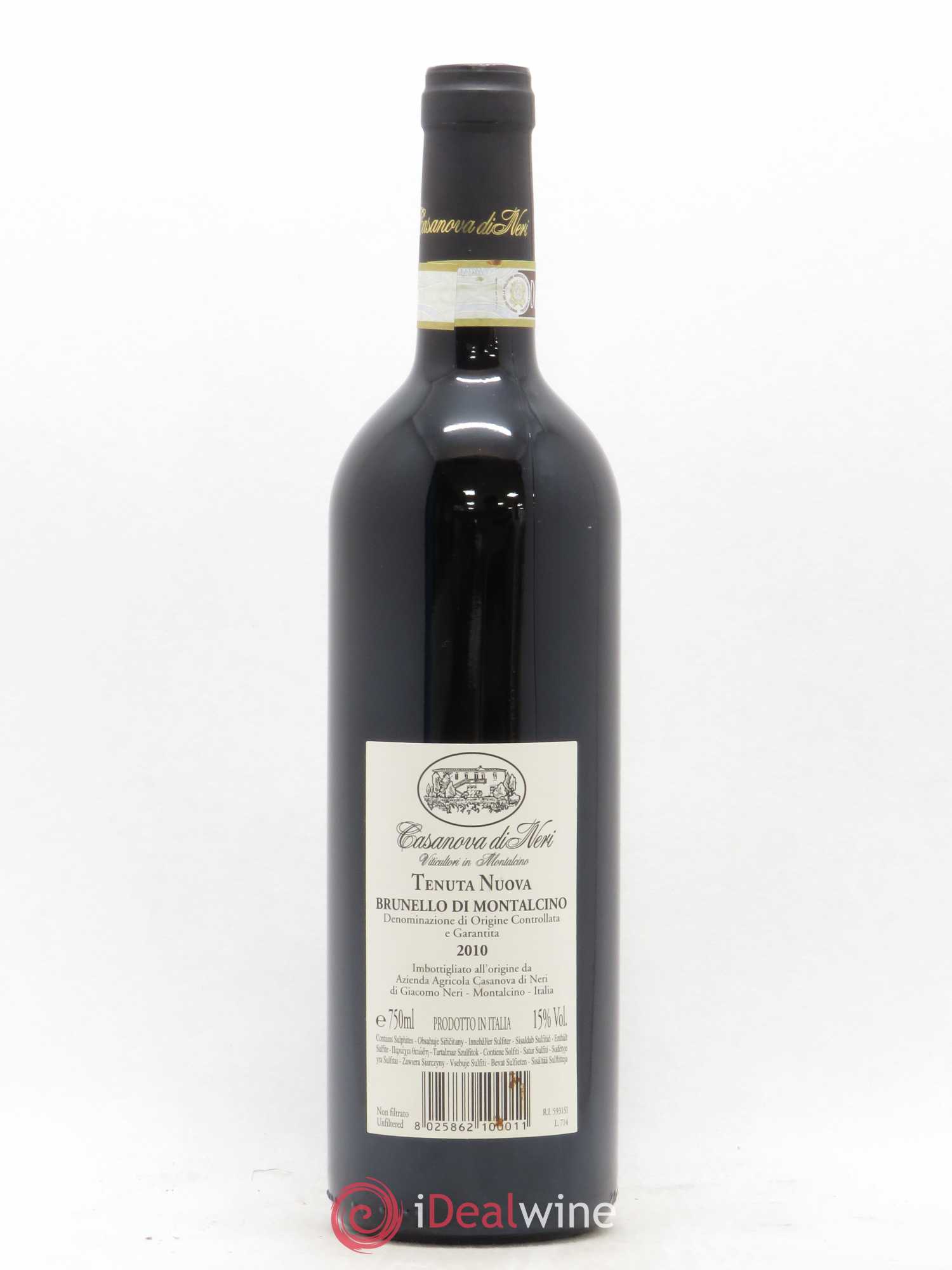 Brunello di Montalcino Tenuta Nuova Casanvova di Neri 2010 - Lotto di 1 bottiglia - 1