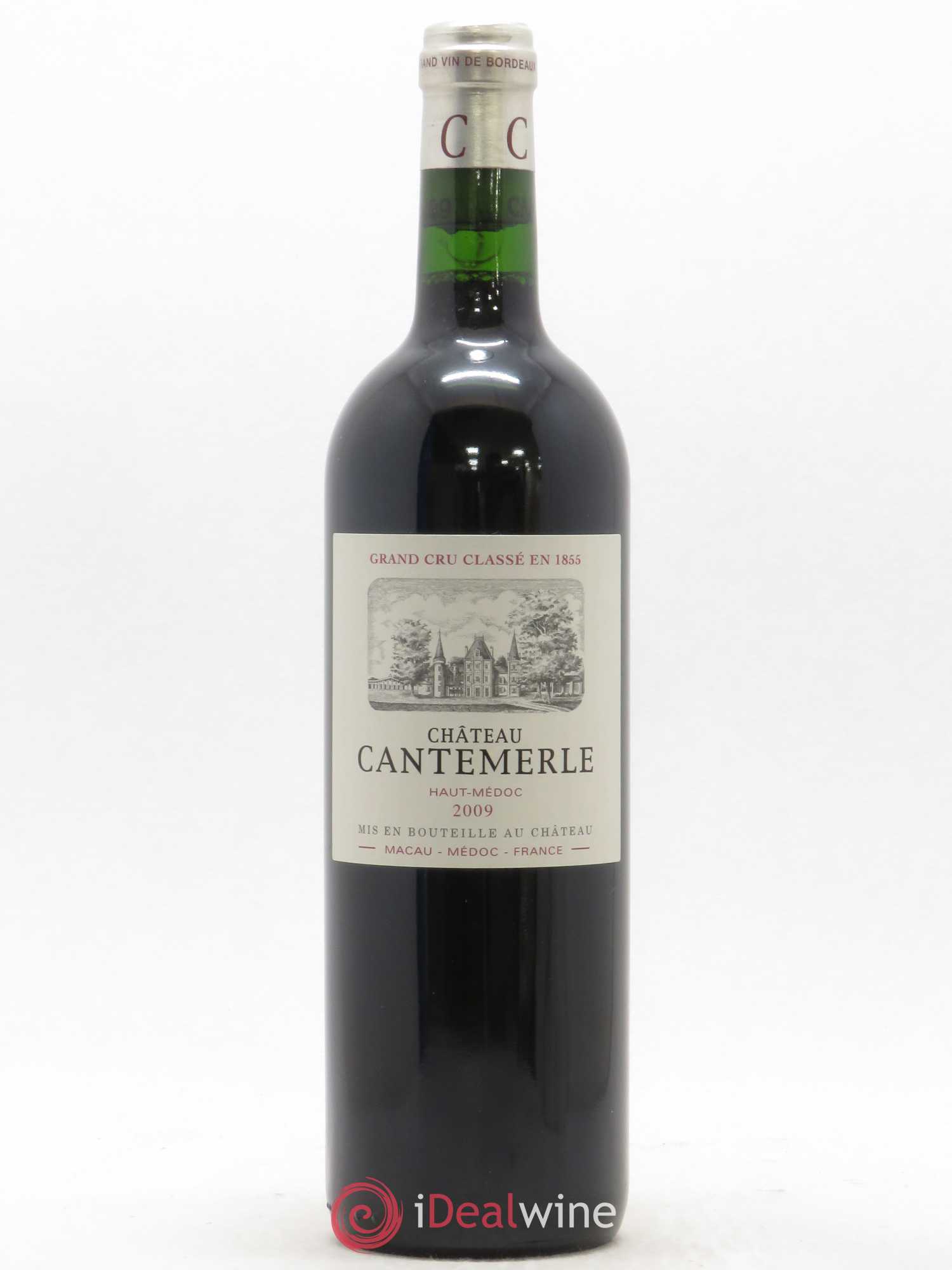 Château Cantemerle 5ème Grand Cru Classé 2009 - Lot de 1 bouteille - 0