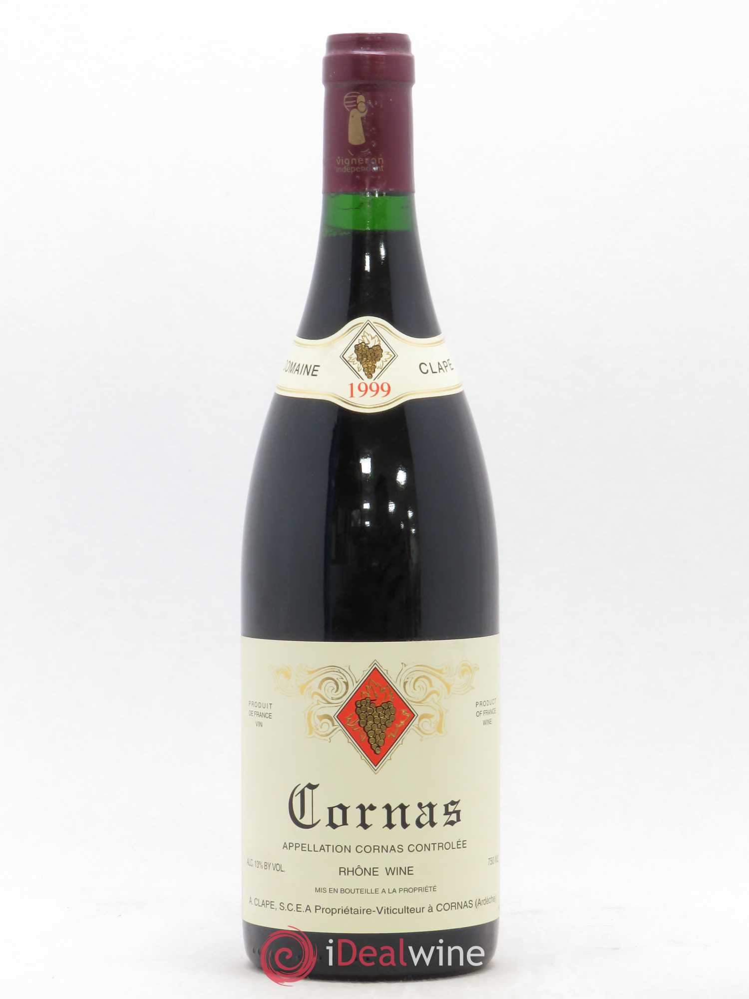 Cornas Auguste Clape 1999 - Lot de 1 bouteille - 0