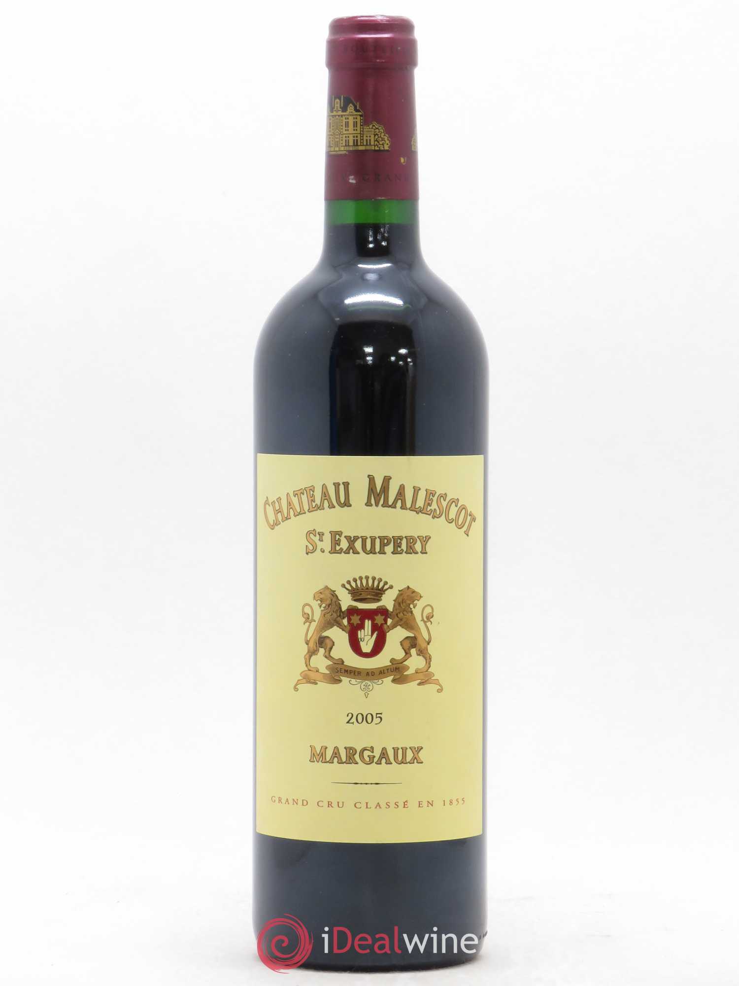 Château Malescot Saint-Exupéry 3ème Grand Cru Classé 2005 - Lot de 1 bouteille - 0