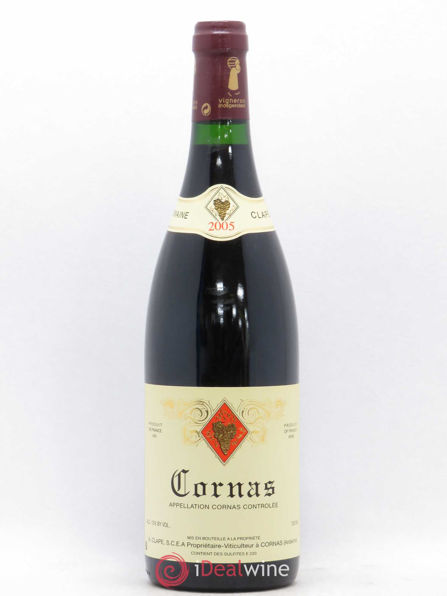 Cornas Auguste Clape 2005 - Lot de 1 bouteille - 0