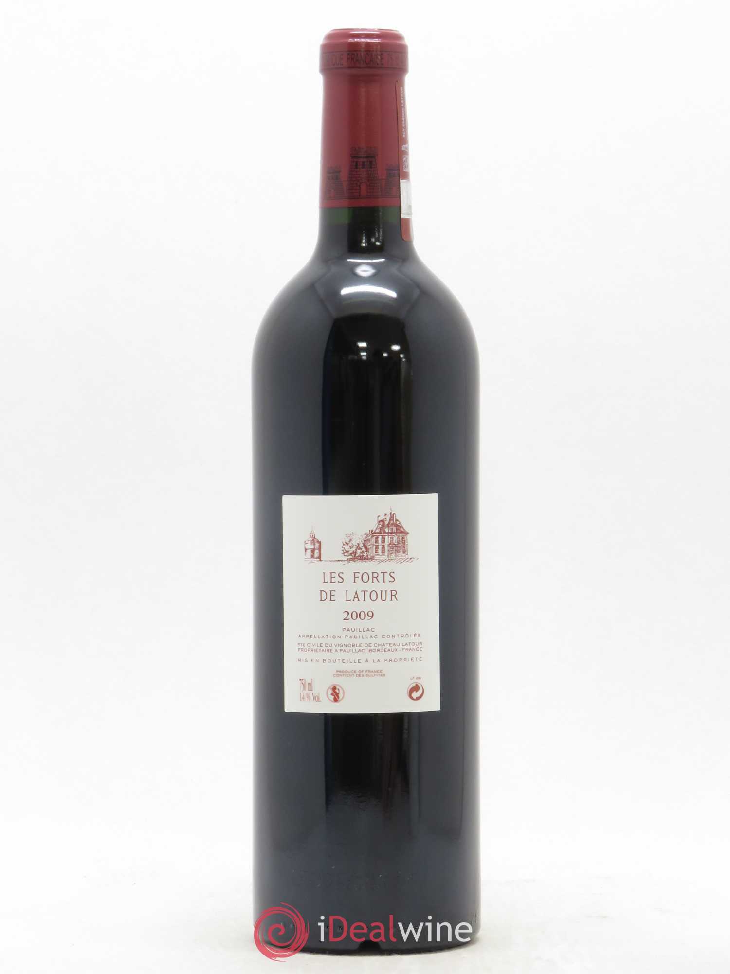 Les Forts de Latour Second Vin 2009 - Lot de 1 bouteille - 1