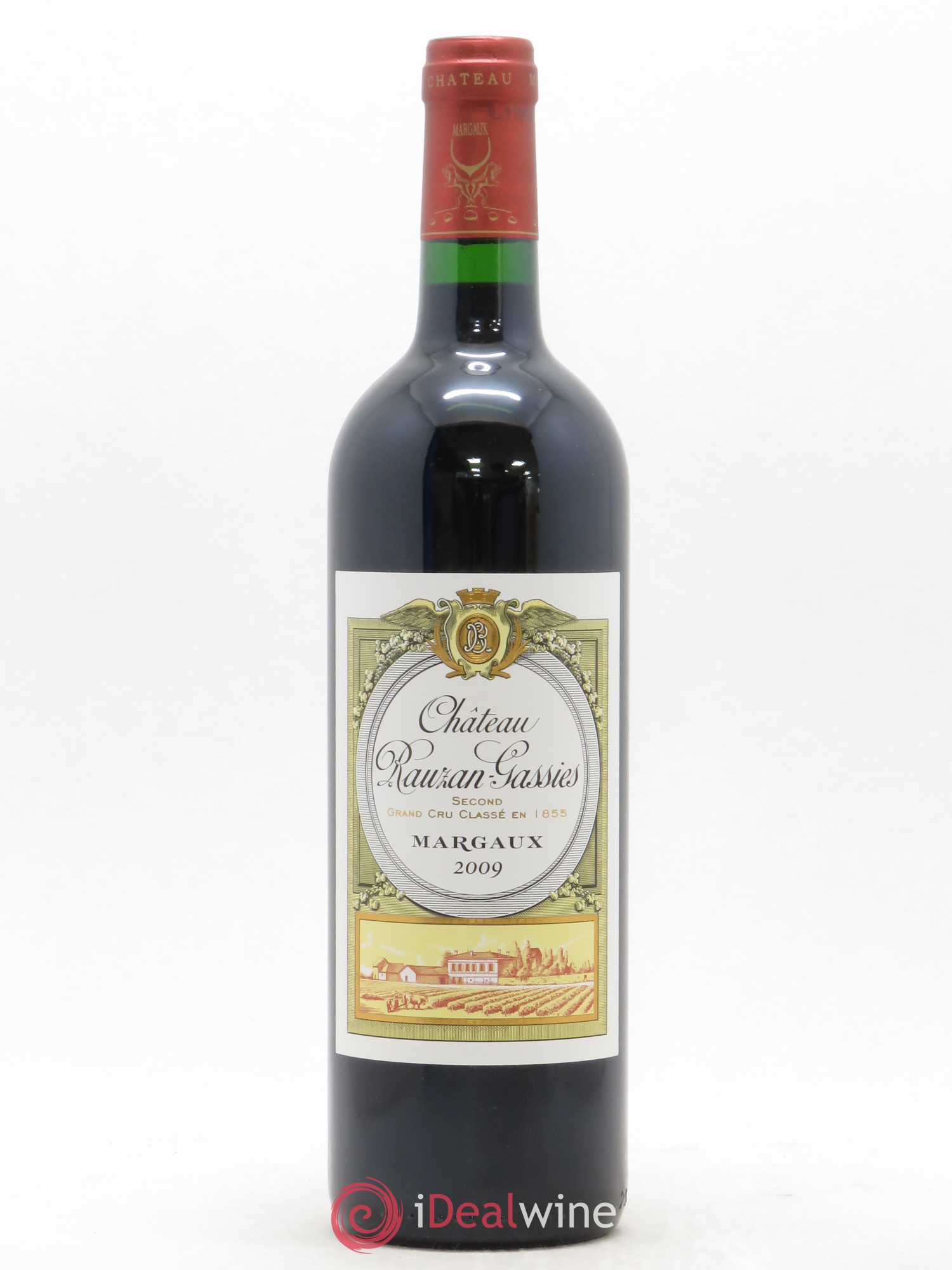 Château Rauzan-Gassies 2ème Grand Cru Classé 2009 - Lot de 1 bouteille - 0