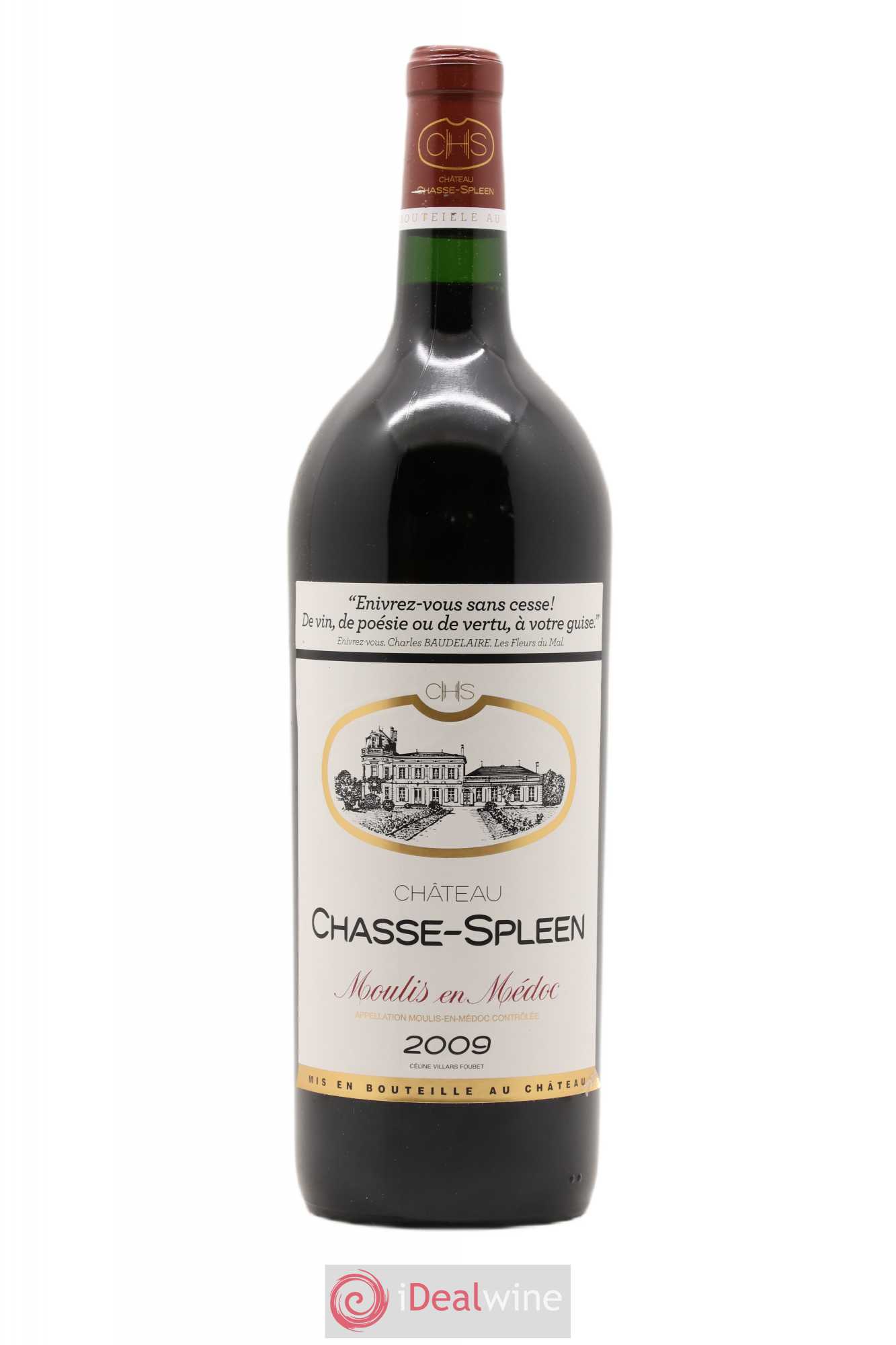 Château Chasse Spleen 2009 - Lot de 1 magnum - 0