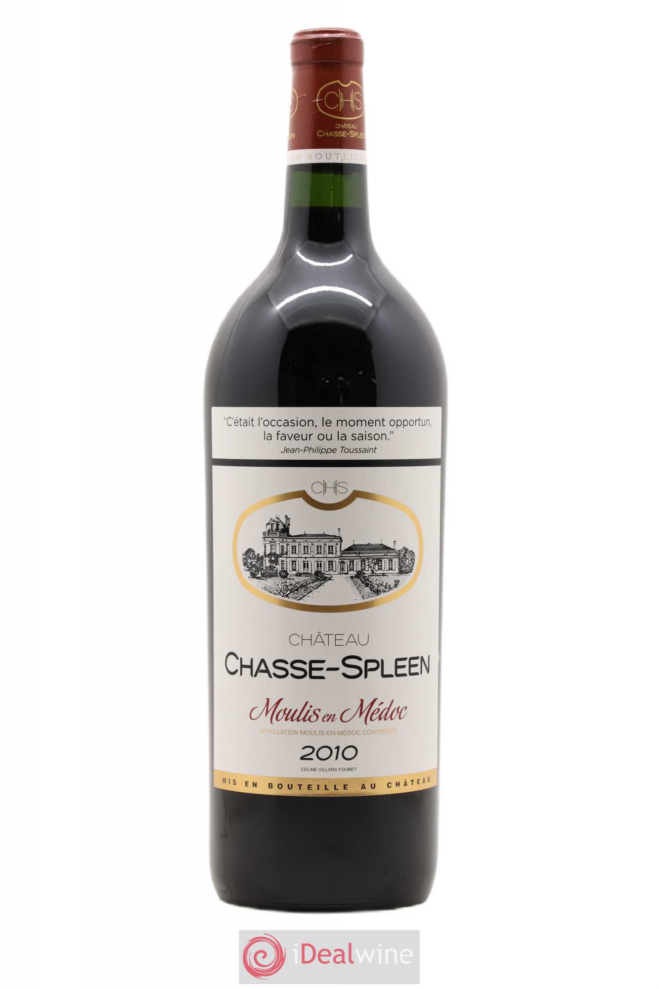 Château Chasse Spleen 2010 - Lot de 1 magnum - 0