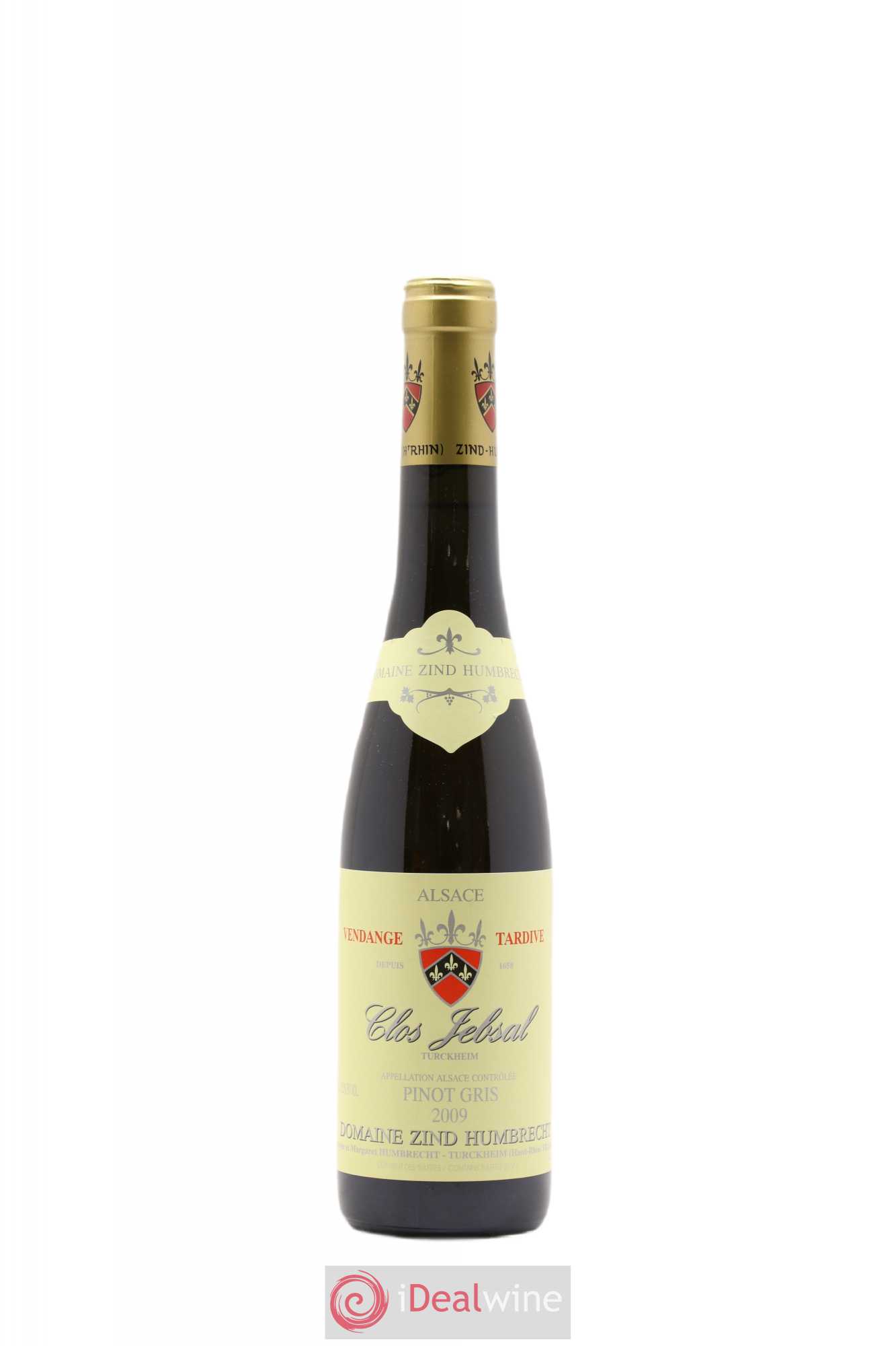 Alsace Pinot Gris Clos Jebsal Vendanges Tardives Zind-Humbrecht (Domaine) 2009 - Lotto di 1 mezza bottiglia - 0