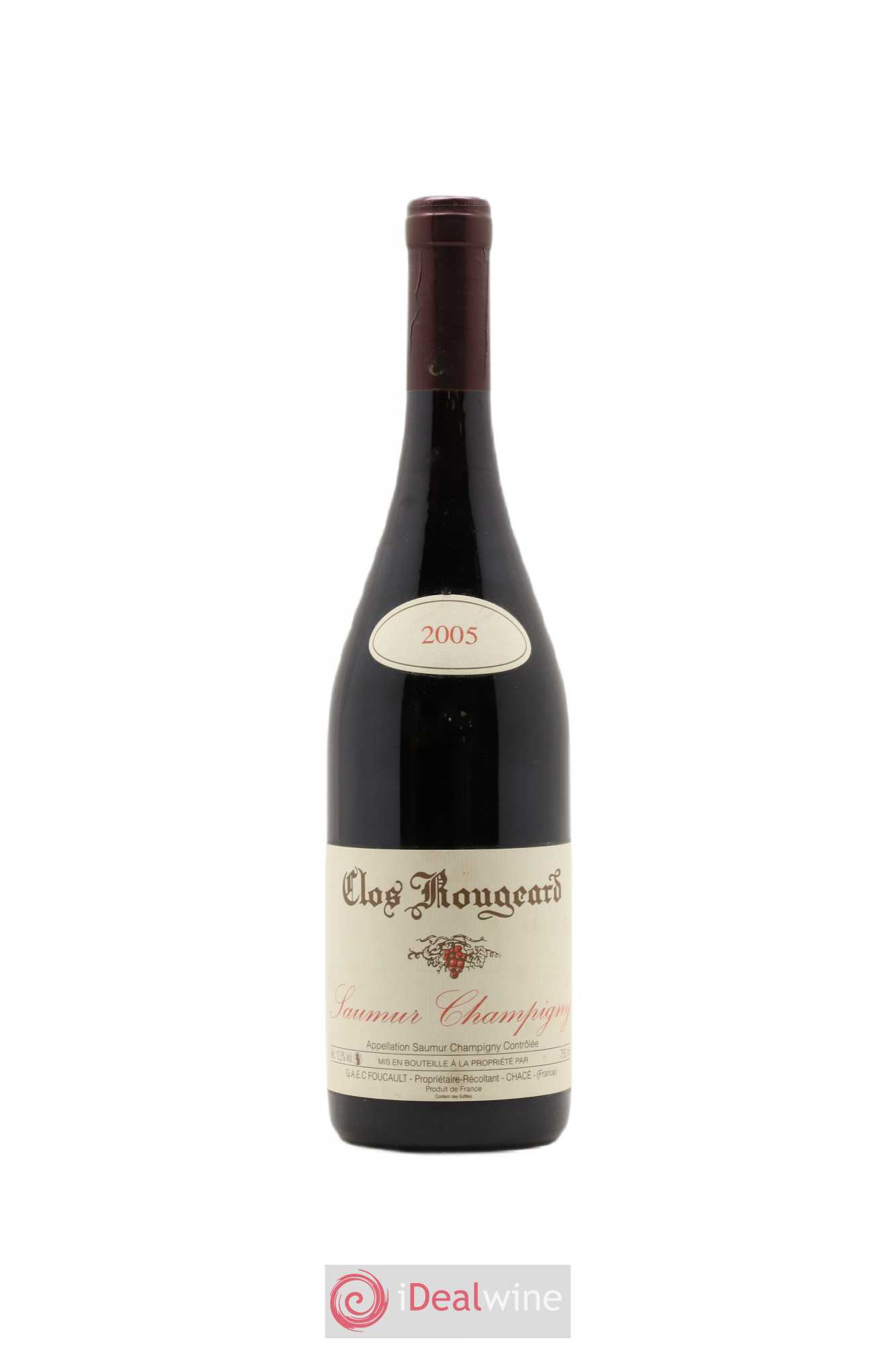 Saumur-Champigny Clos Rougeard 2005 - Lot de 1 bouteille - 0