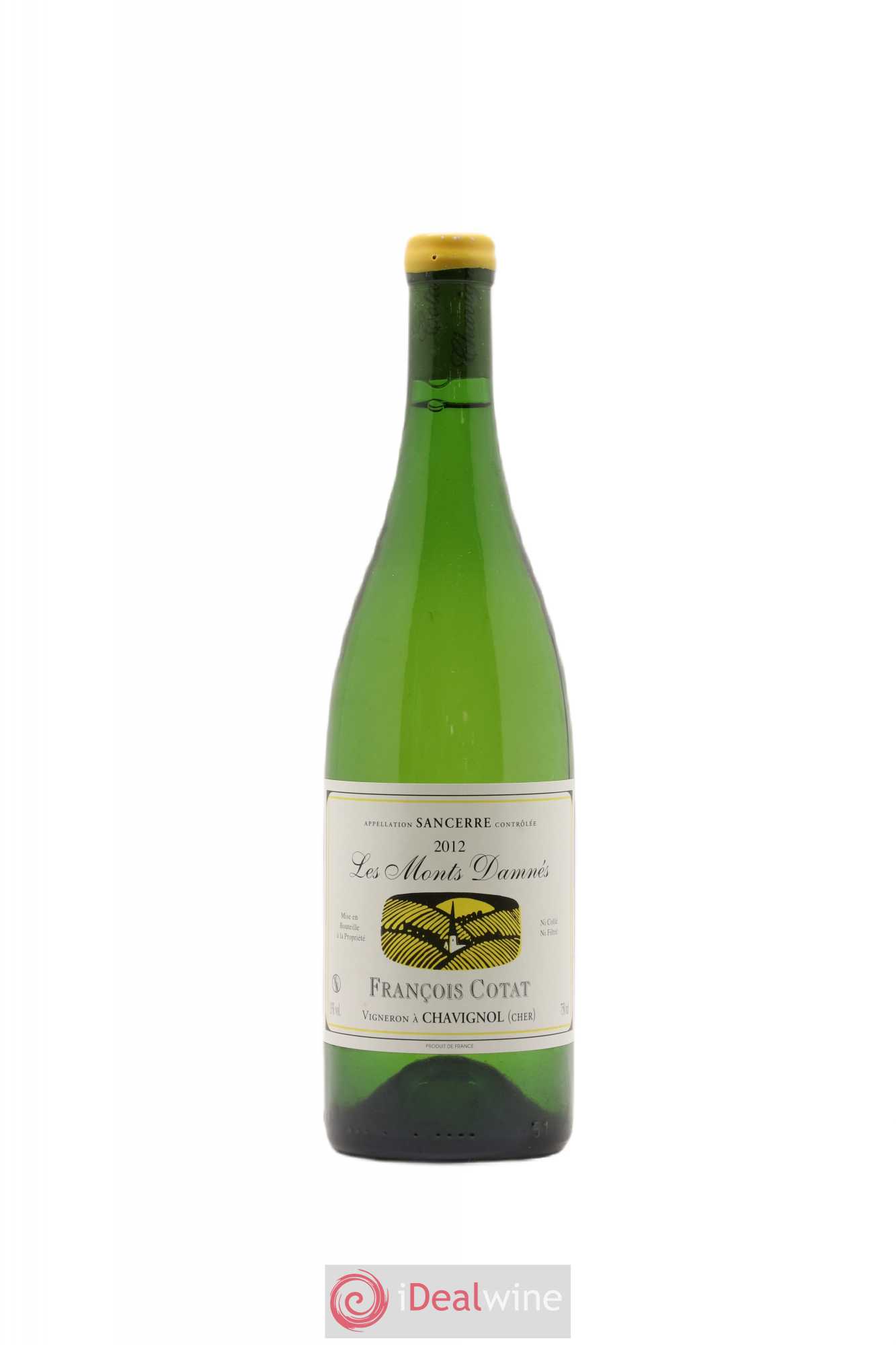 Sancerre Les Monts Damnés François Cotat 2012 - Lot de 1 bouteille - 0