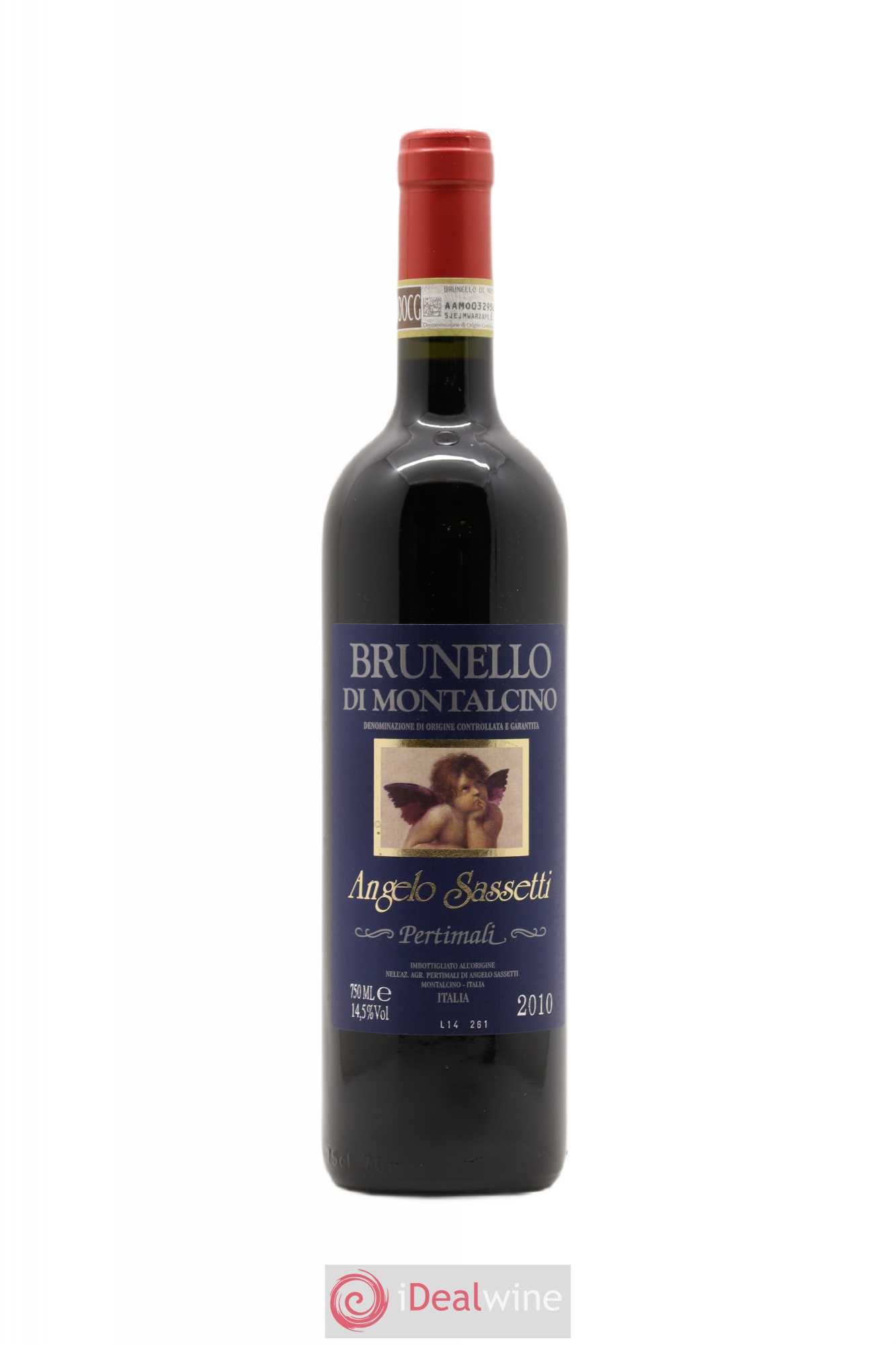 Brunello di Montalcino Angelo Sassetti Pertimali 2010 - Lot de 1 bouteille - 0