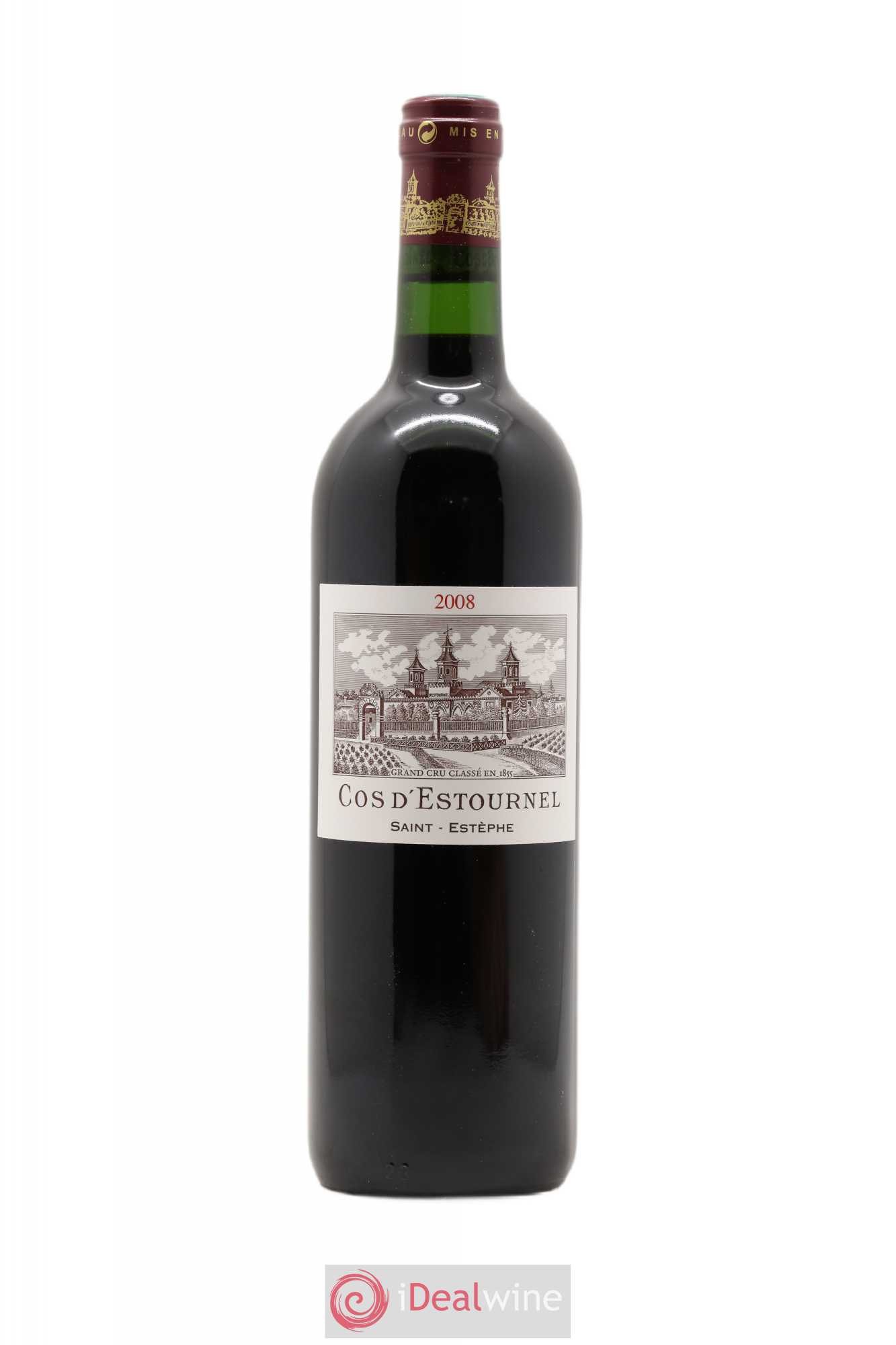 Cos d'Estournel 2ème Grand Cru Classé 2008 - Lot de 1 bouteille - 0
