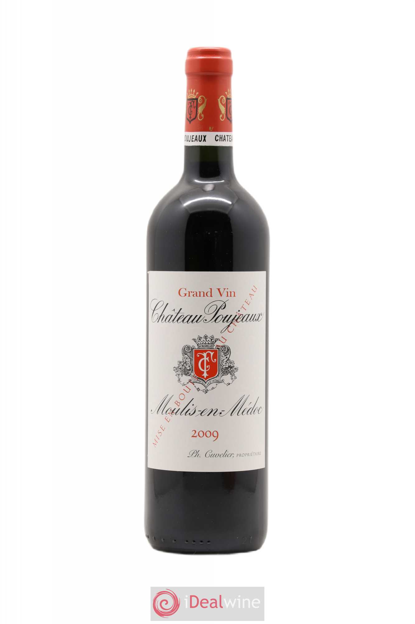 Château Poujeaux 2009 - Lot de 1 bouteille - 0