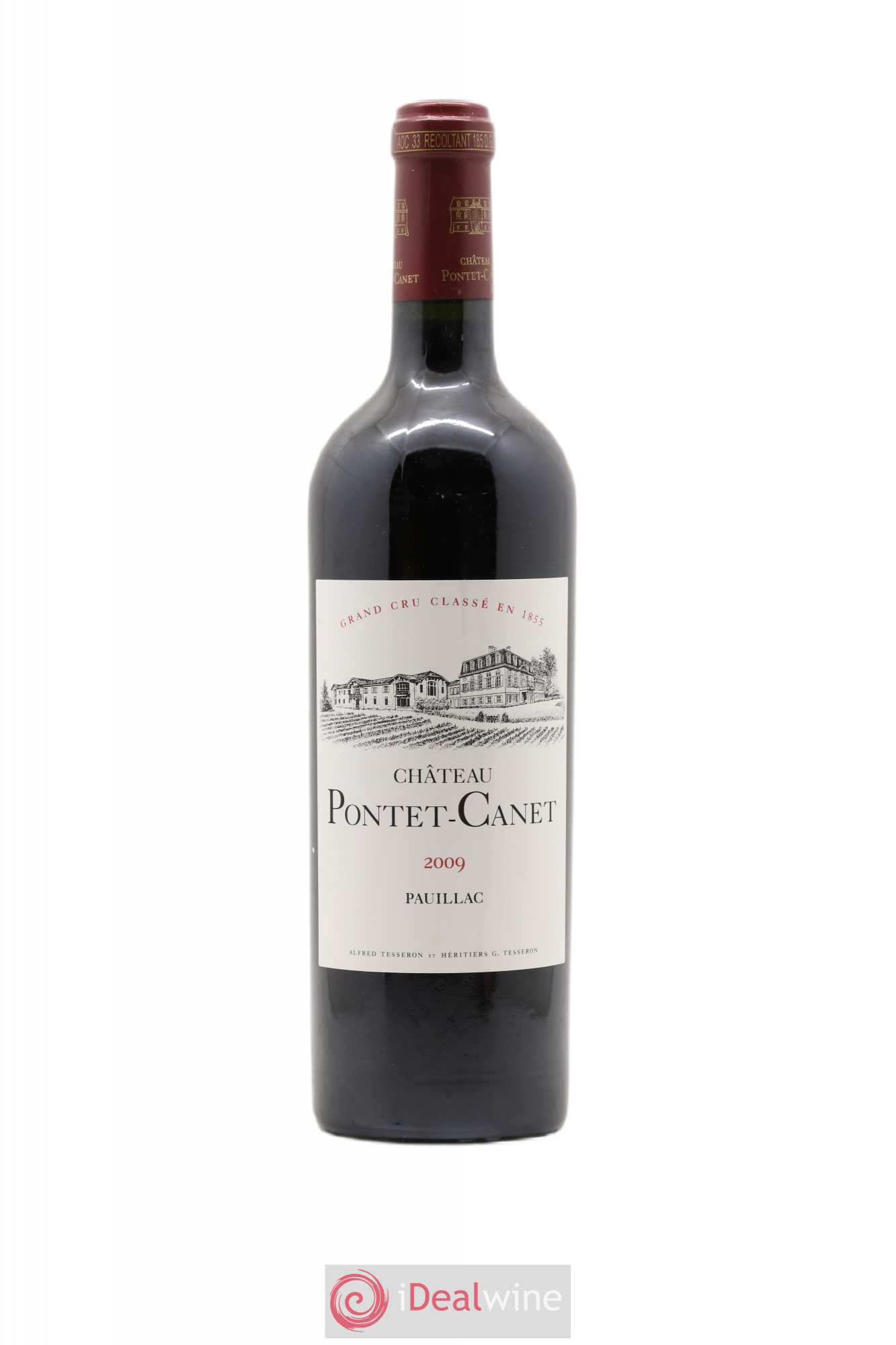 Château Pontet Canet 5ème Grand Cru Classé 2009 - Lot de 1 bouteille - 0