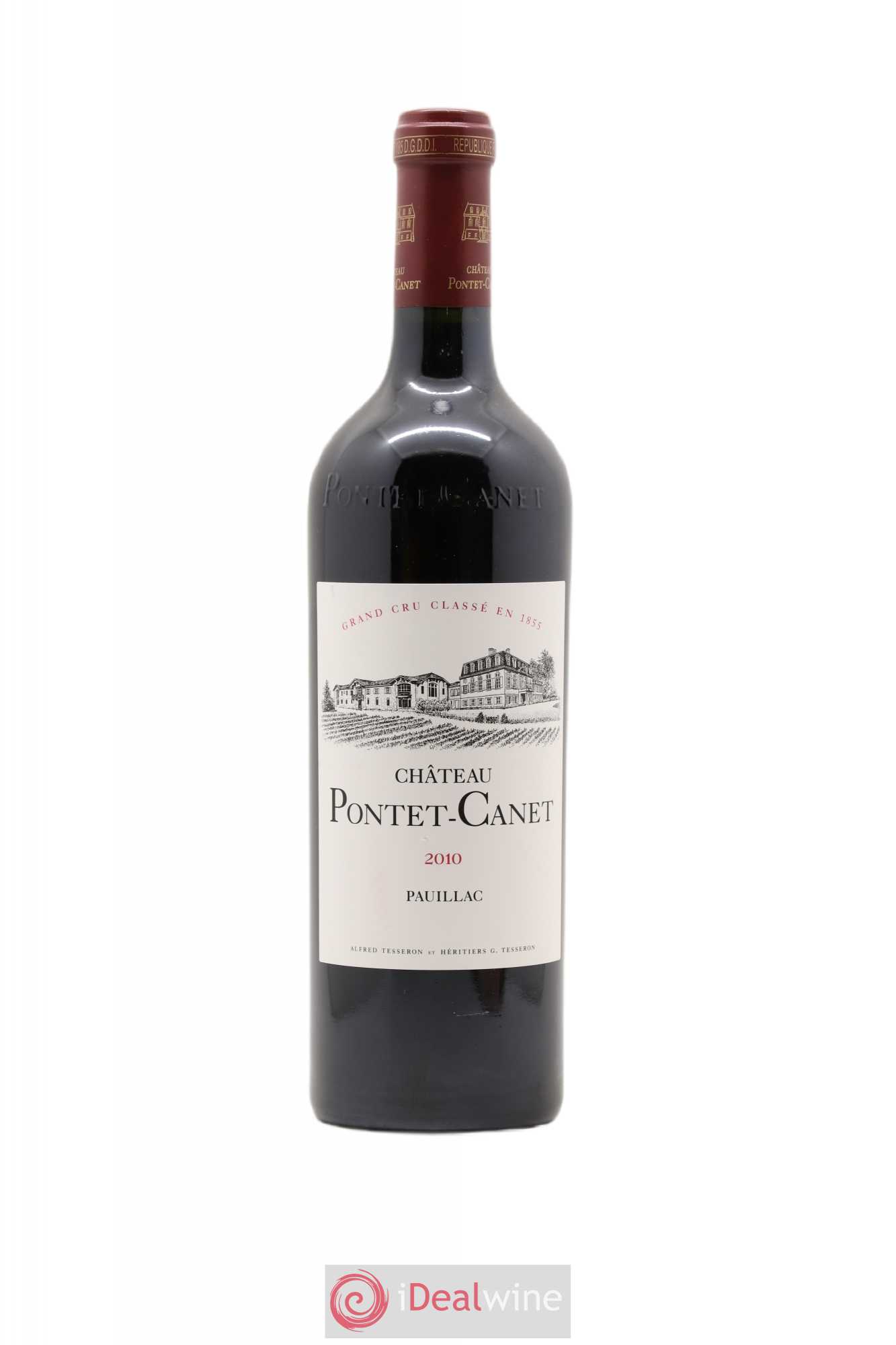 Château Pontet Canet 5ème Grand Cru Classé 2010 - Lot de 1 bouteille - 0