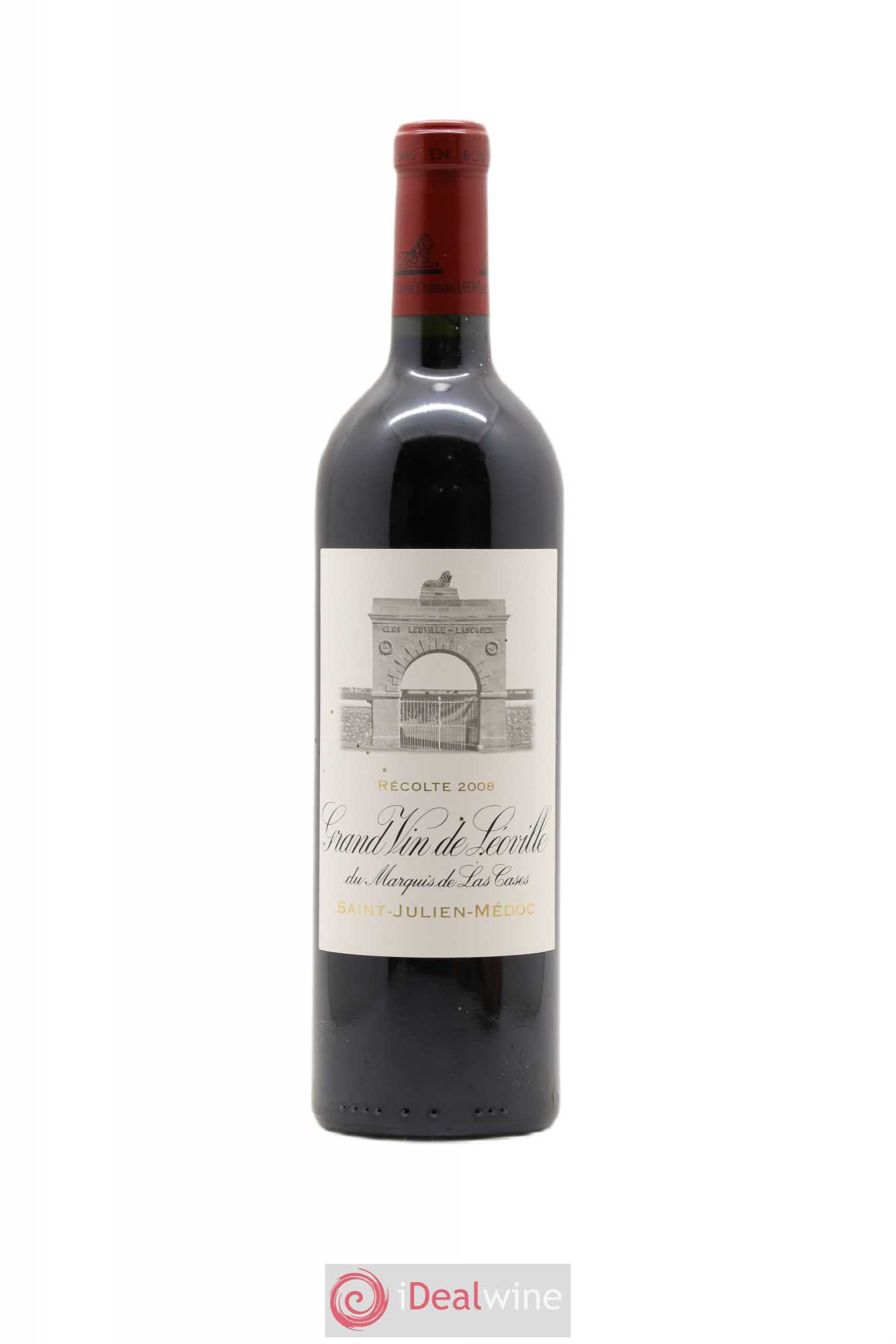 Château Léoville Las Cases 2ème Grand Cru Classé 2008 - Lot de 1 bouteille - 0