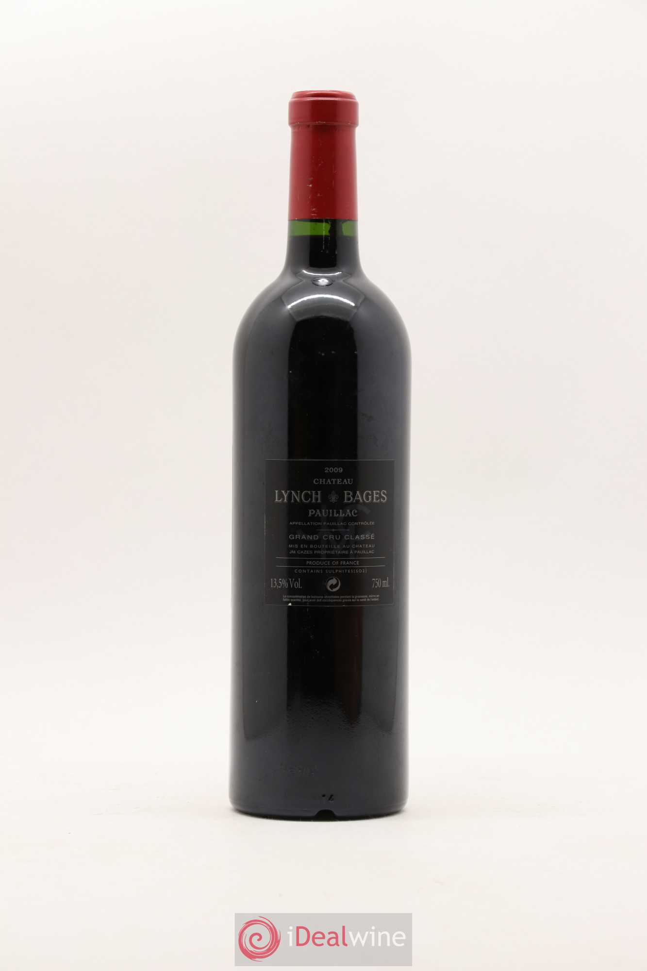 Château Lynch Bages 5ème Grand Cru Classé 2009 - Lot de 1 bouteille - 1