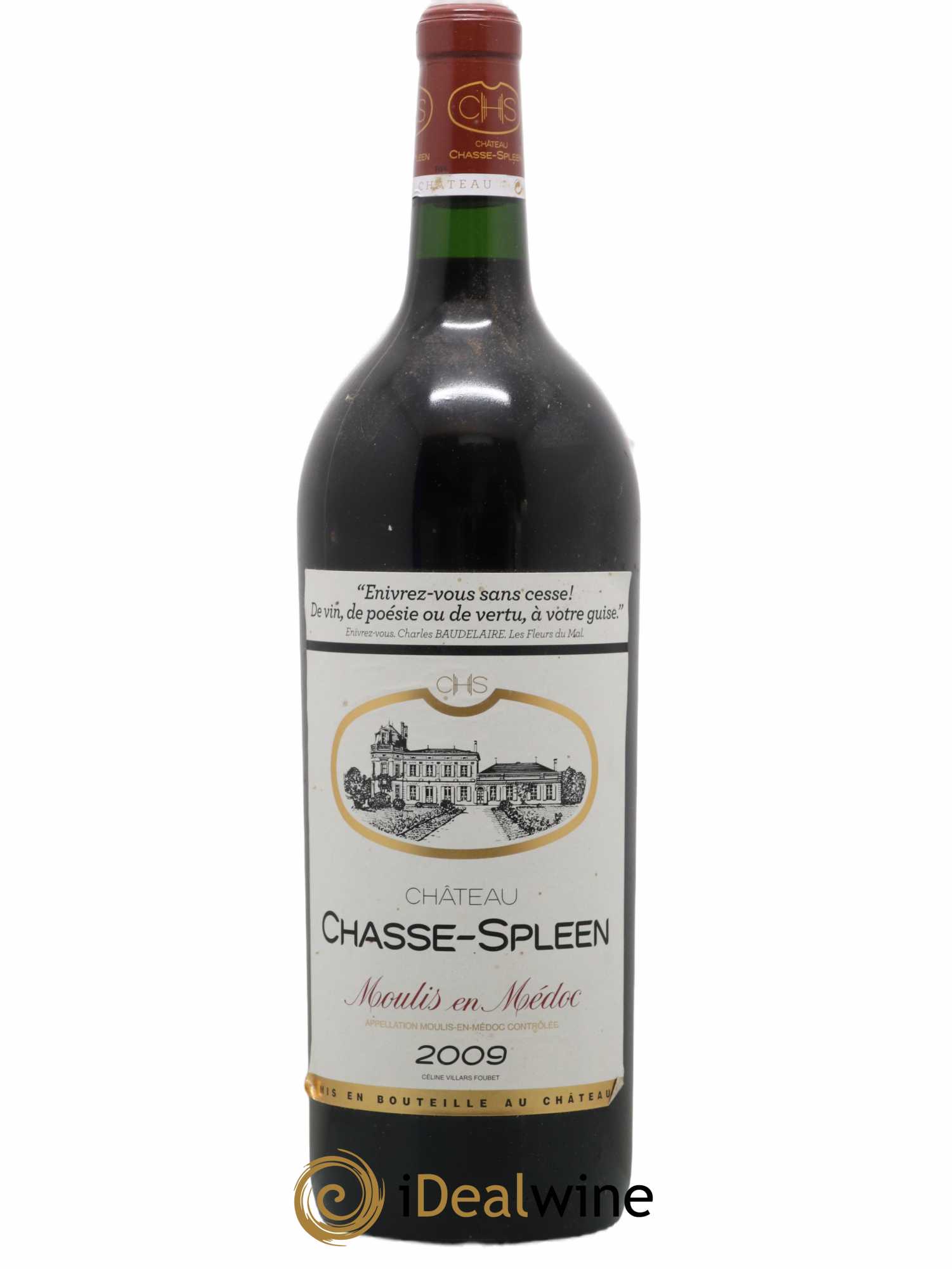 Château Chasse Spleen 2009 - Lot de 1 magnum - 0