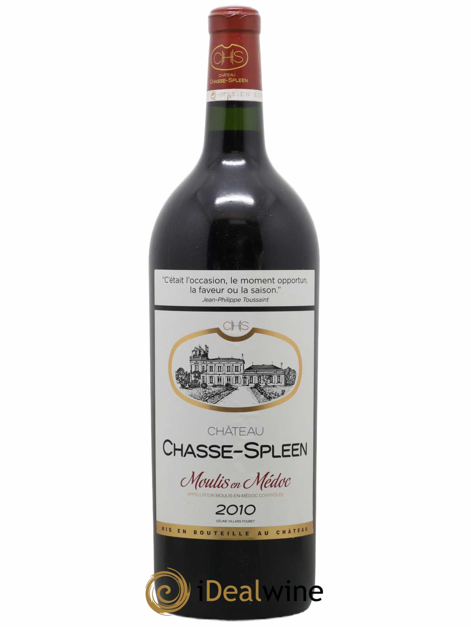 Château Chasse Spleen 2010 - Lot de 1 magnum - 0