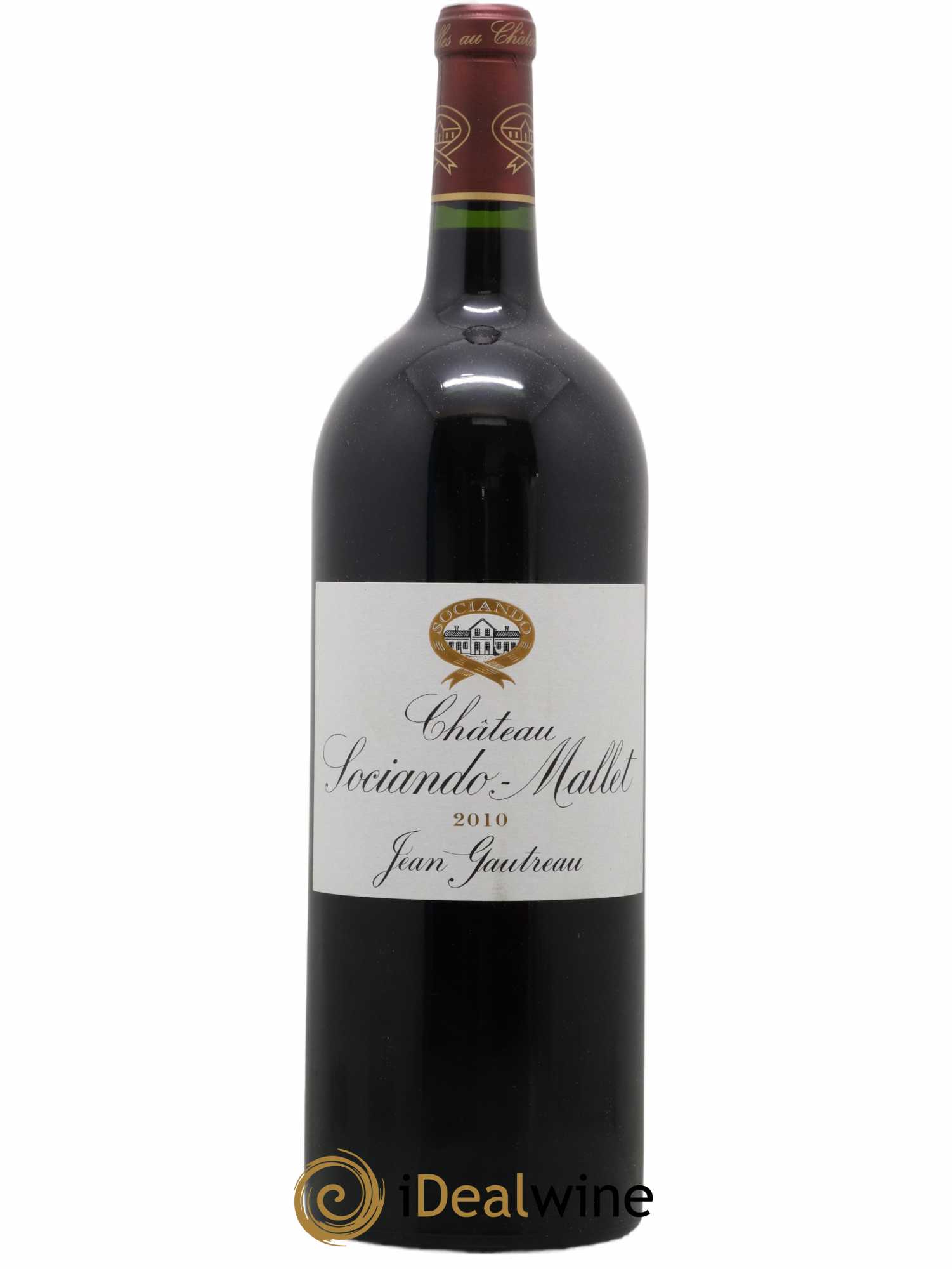 Château Sociando Mallet 2010 - Lot de 1 magnum - 0