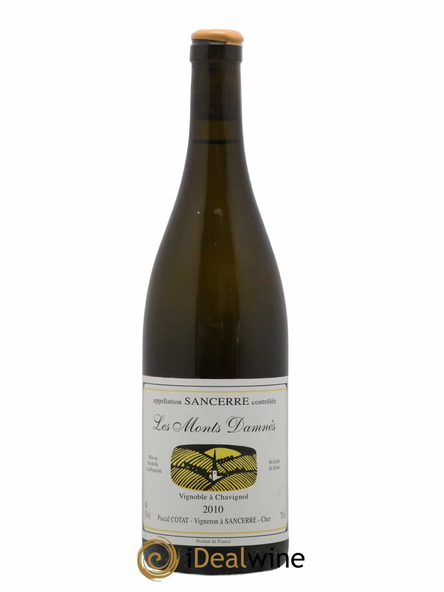 Sancerre Les Monts Damnés Pascal Cotat 2010 - Lot de 1 bouteille - 0