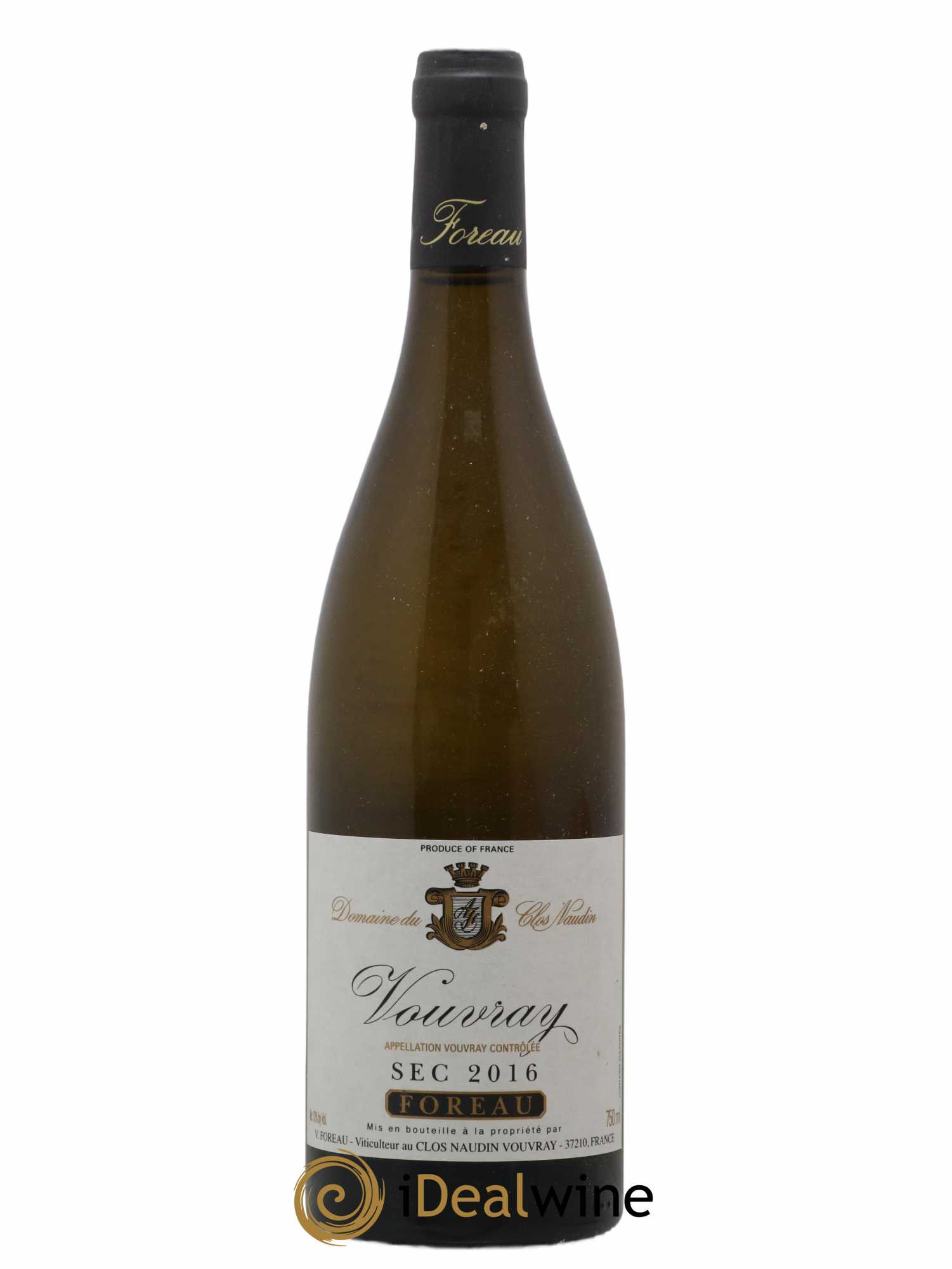 Vouvray Sec Clos Naudin - Philippe Foreau 2016 - Lot de 1 bouteille - 0
