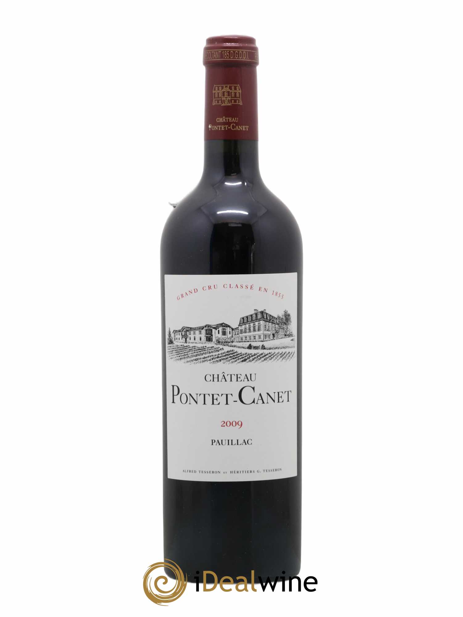 Château Pontet Canet 5ème Grand Cru Classé 2009 - Lot de 1 bouteille - 0
