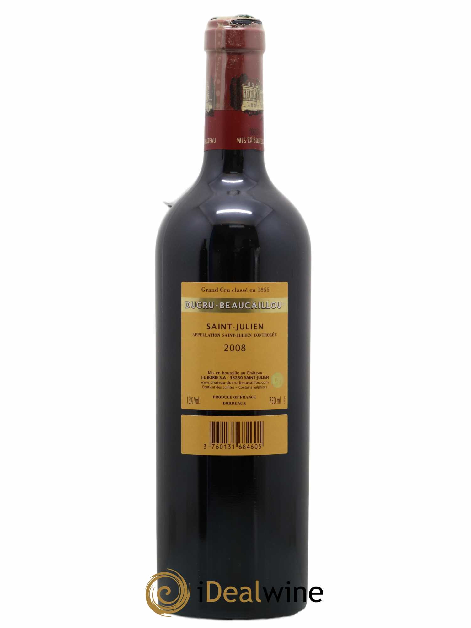 Château Ducru Beaucaillou 2ème Grand Cru Classé 2008 - Lot of 1 bottle - 1