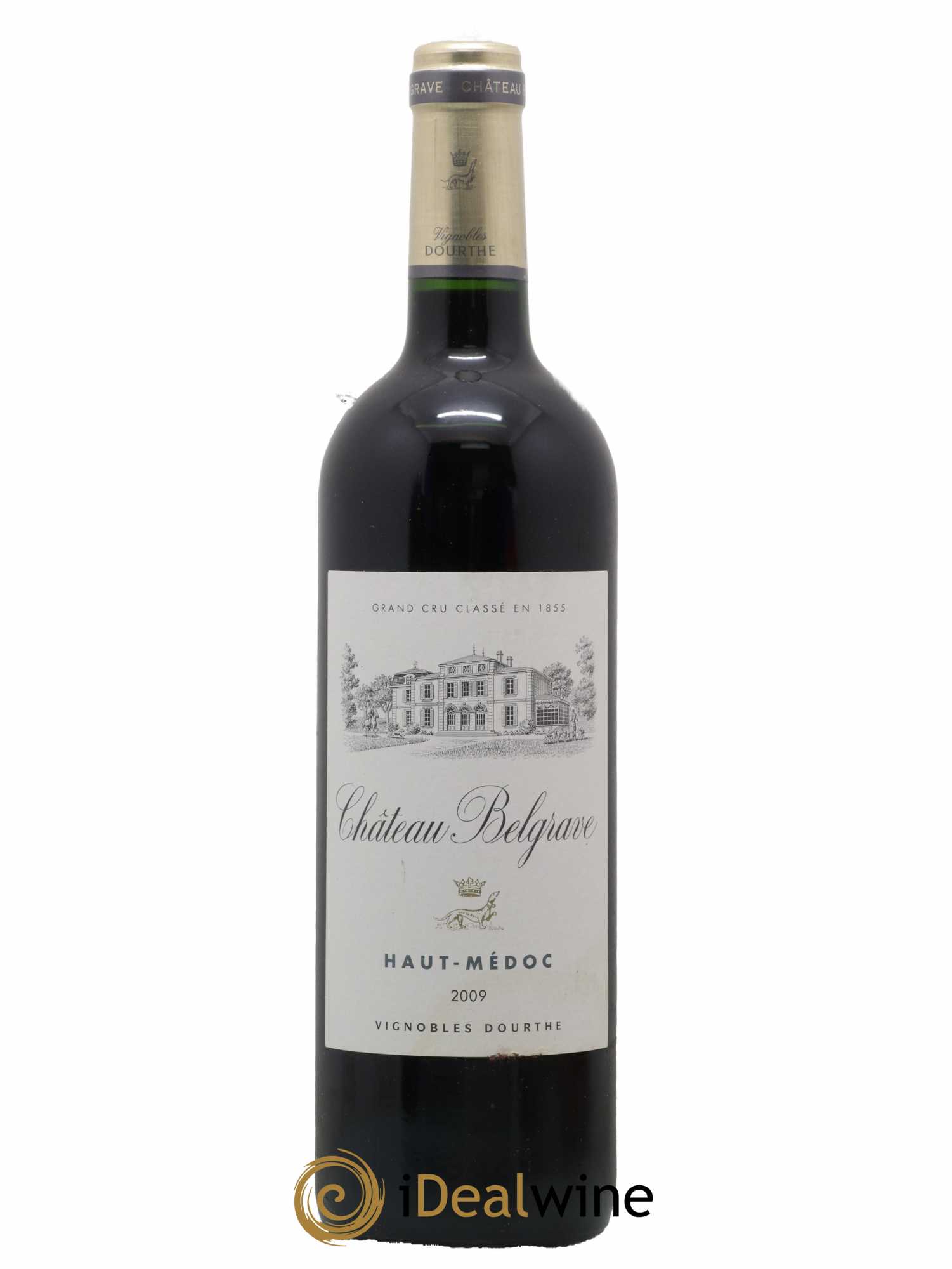 Château Belgrave 5ème Grand Cru Classé 2009 - Lot de 1 bouteille - 0