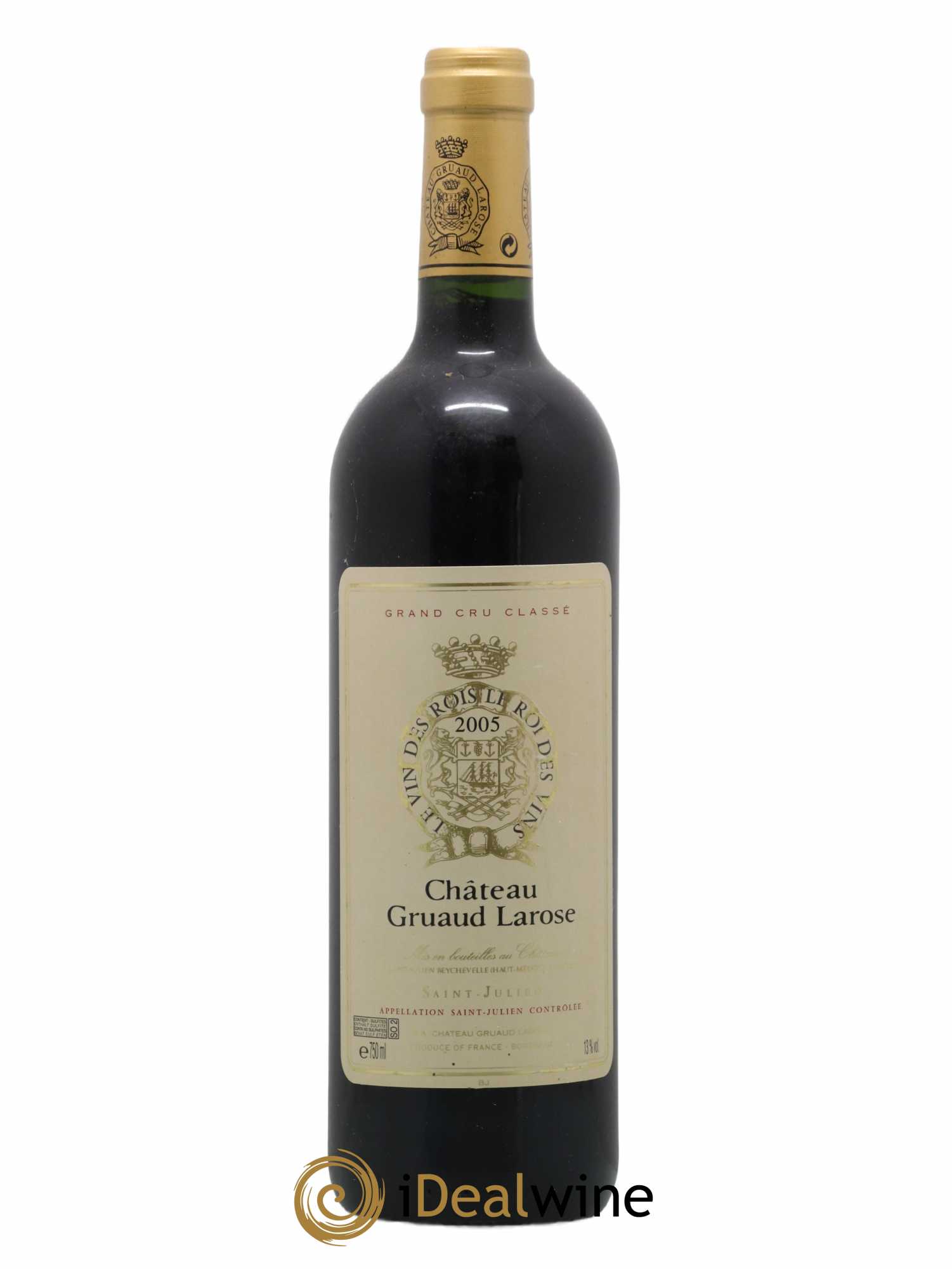 Château Gruaud Larose 2ème Grand Cru Classé 2005 - Lot de 1 bouteille - 0