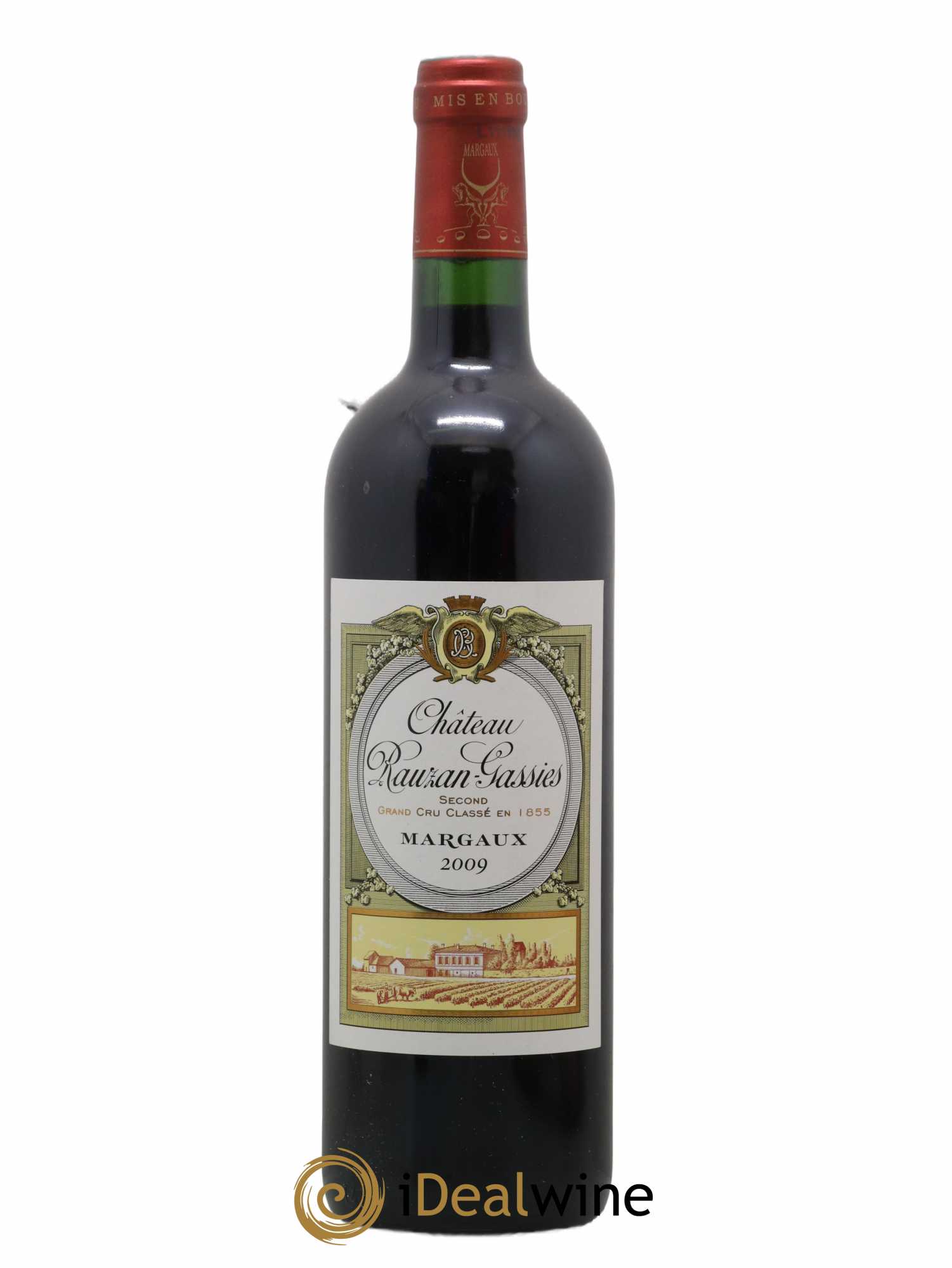 Château Rauzan-Gassies 2ème Grand Cru Classé 2009 - Lot de 1 bouteille - 0