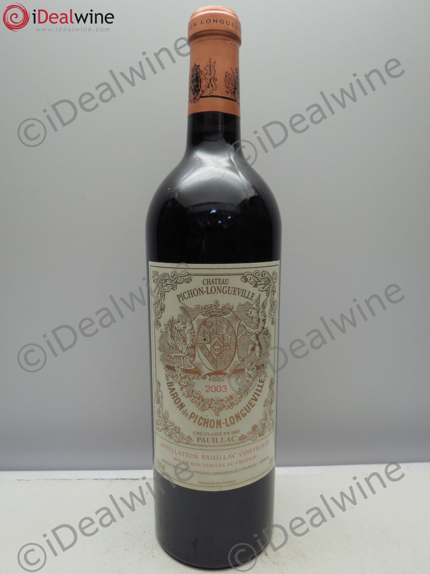 Pichon Longueville Baron 2ème Grand Cru Classé 2003 - Lot de 1 bouteille - 0