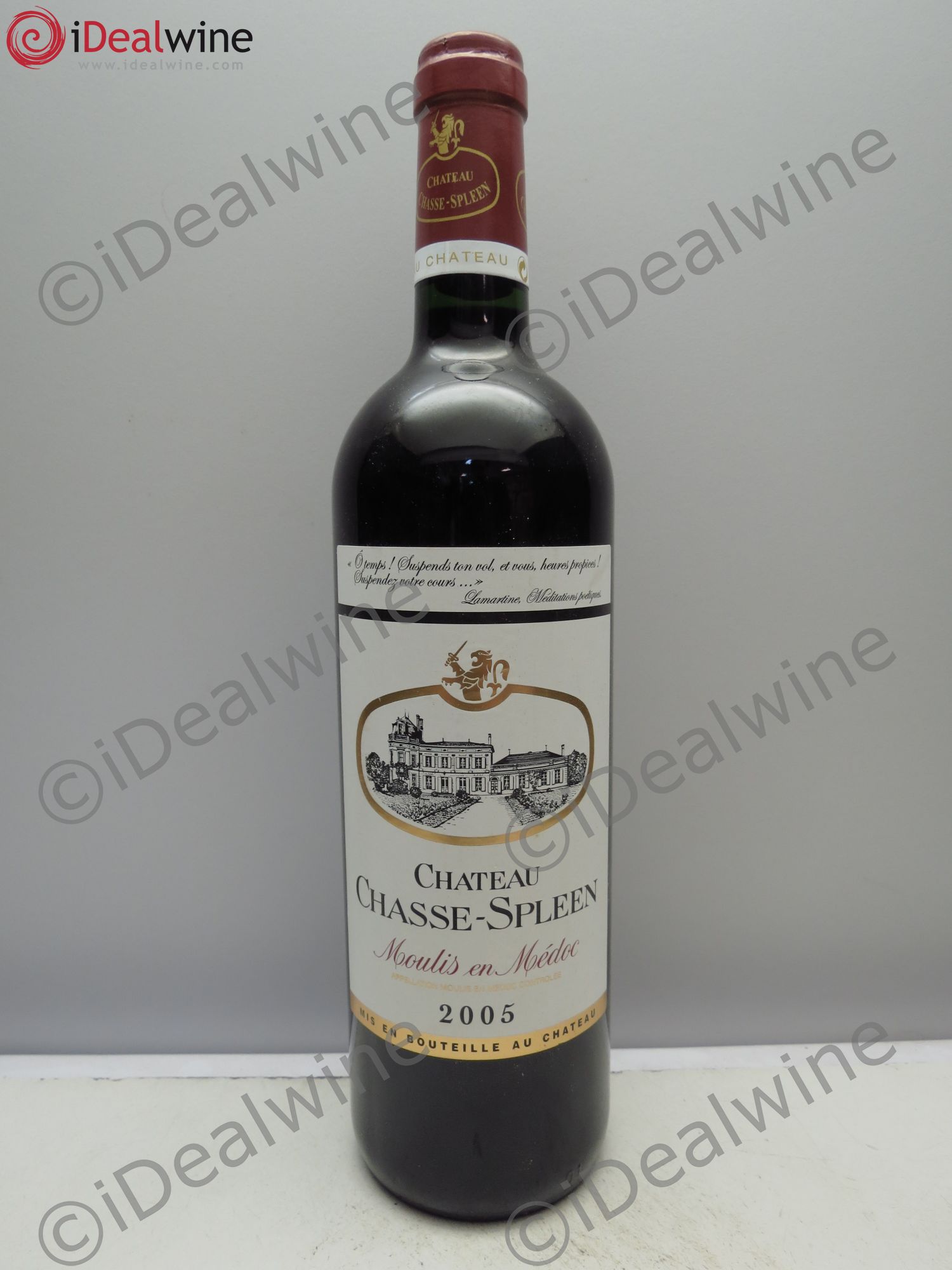 Château Chasse Spleen 2005 - Lot de 1 bouteille - 0